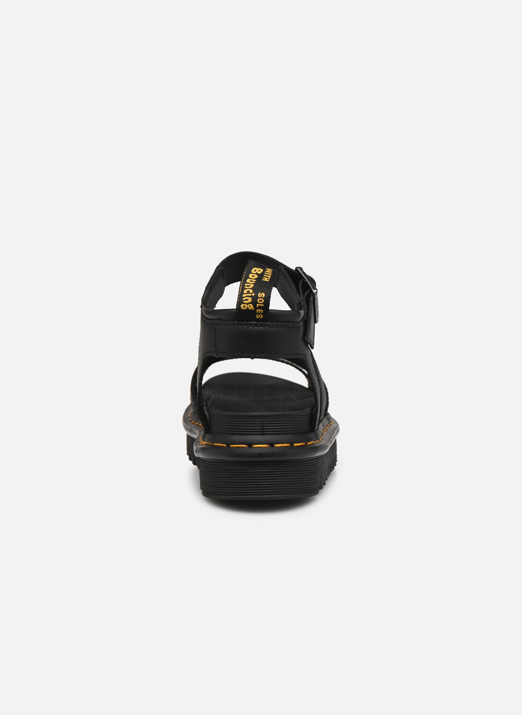 Sandalen met sleehak en plateau Blaire dames zwart Dr. Martens Sandalen met sleehak en plateau Blaire dames zwart BLACK HYDRO