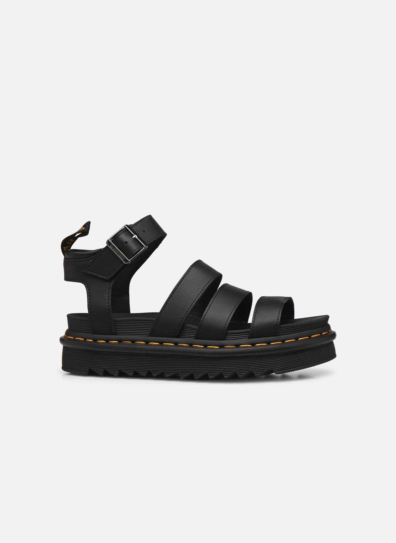 Sandalen met sleehak en plateau Blaire dames zwart Dr. Martens Sandalen met sleehak en plateau Blaire dames zwart BLACK HYDRO