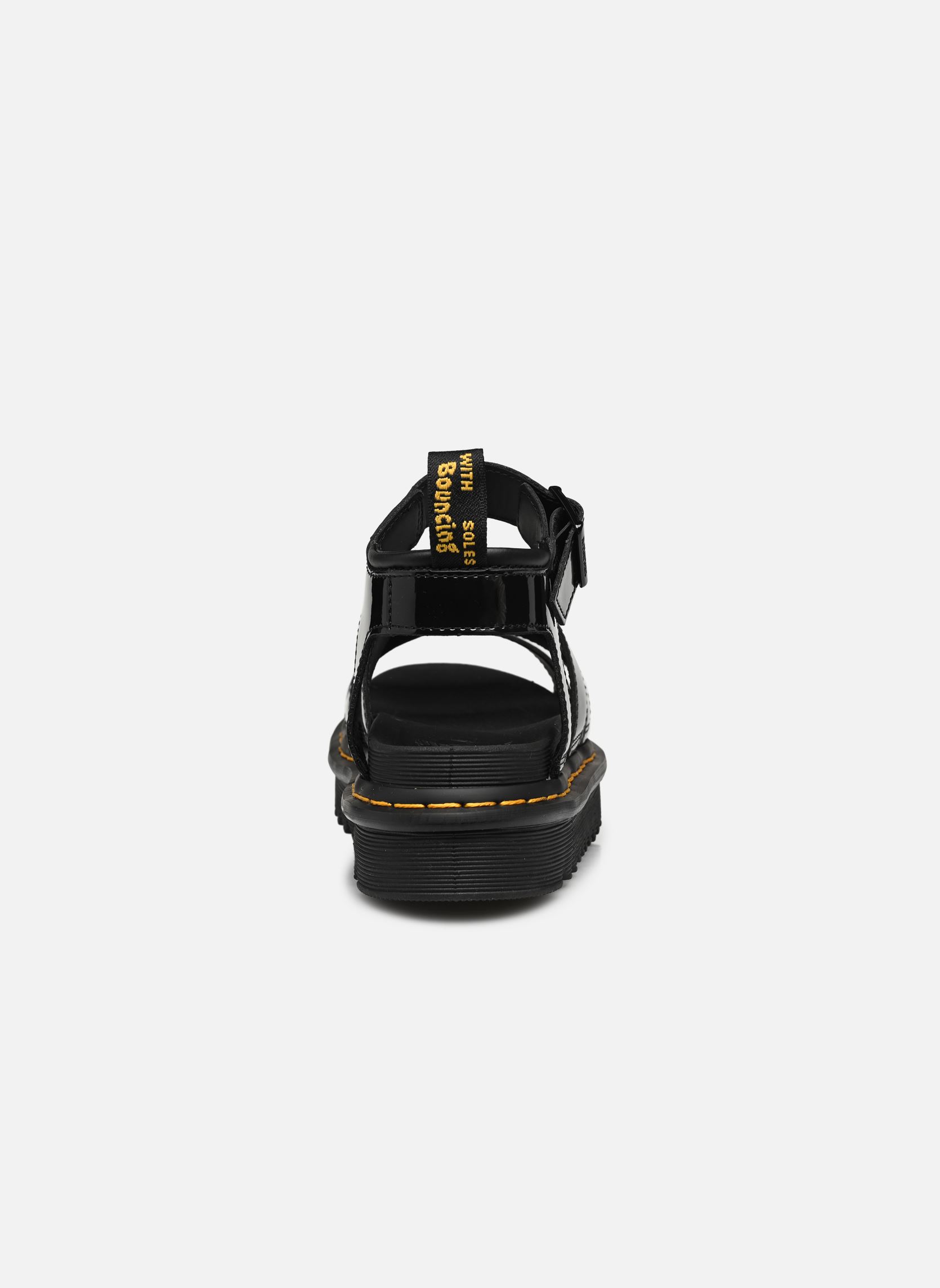 Sandali con zeppa e plateau Blaire donna nero Dr. Martens Sandali con zeppa e plateau Blaire donna nero BLACK PATENT LAMPER