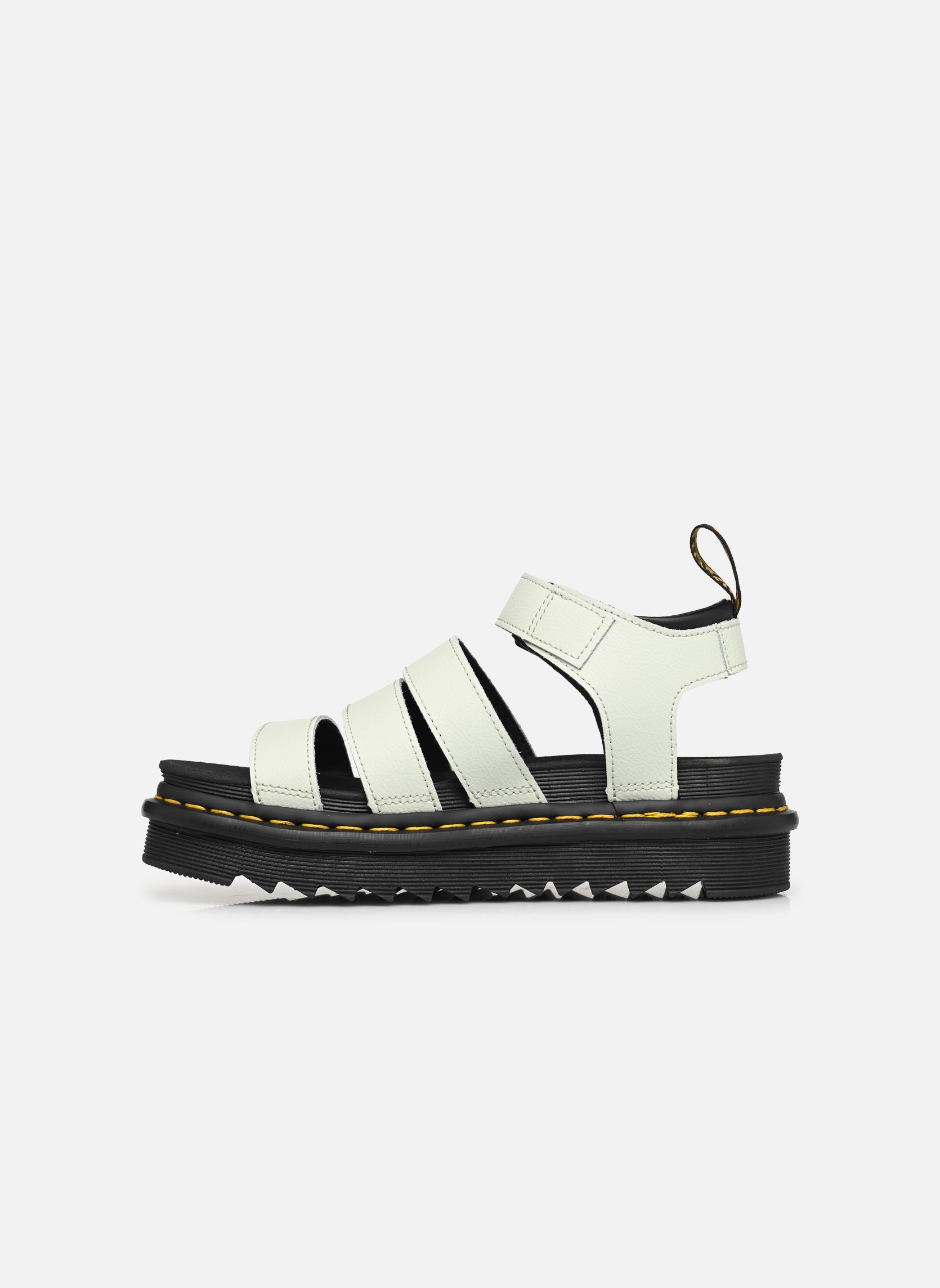 Sandalias y plataformas de cuña Blaire mujer verde Dr. Martens Sandalias y plataformas de cuña Blaire mujer verde SMOKED MINT ATHENA