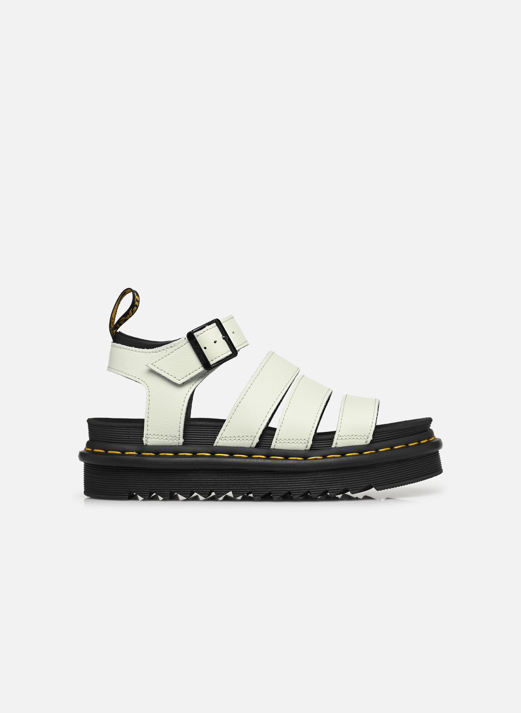 Sandalias y plataformas de cuña Blaire mujer verde Dr. Martens Sandalias y plataformas de cuña Blaire mujer verde SMOKED MINT ATHENA