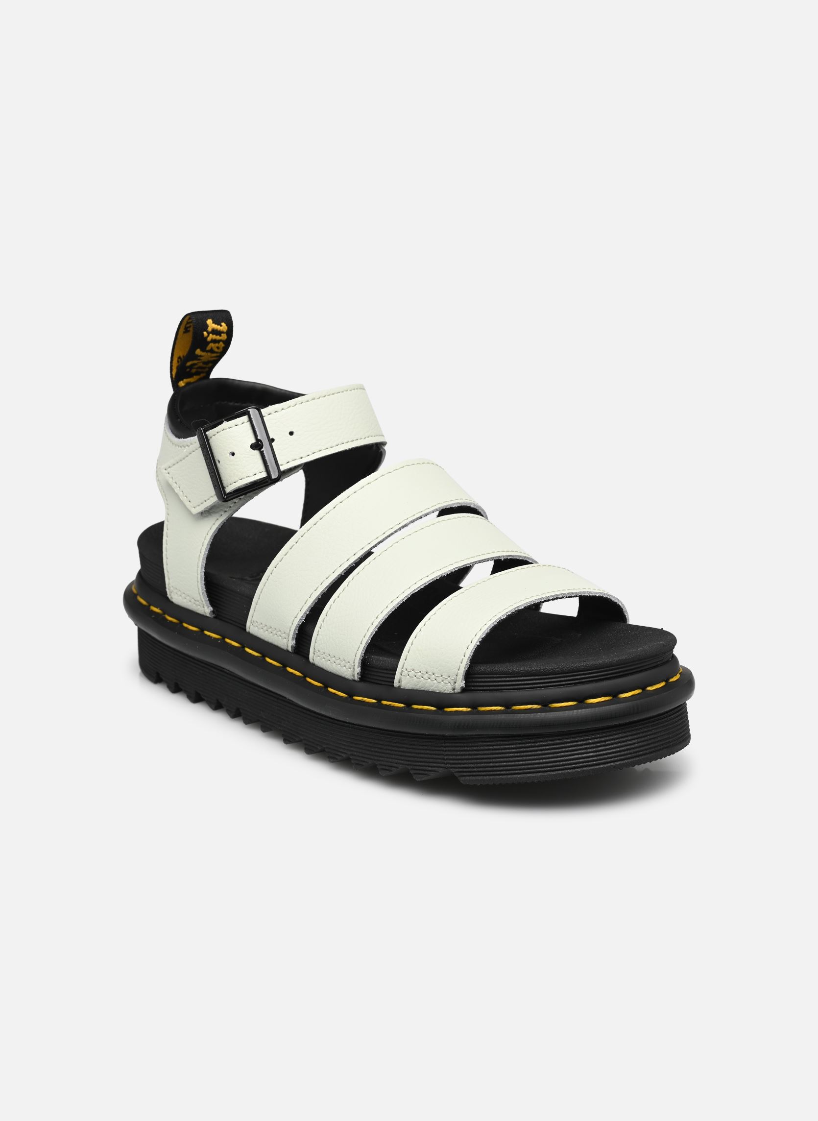 Sandalias y plataformas de cuña Blaire mujer verde Dr. Martens Sandalias y plataformas de cuña Blaire mujer verde SMOKED MINT ATHENA