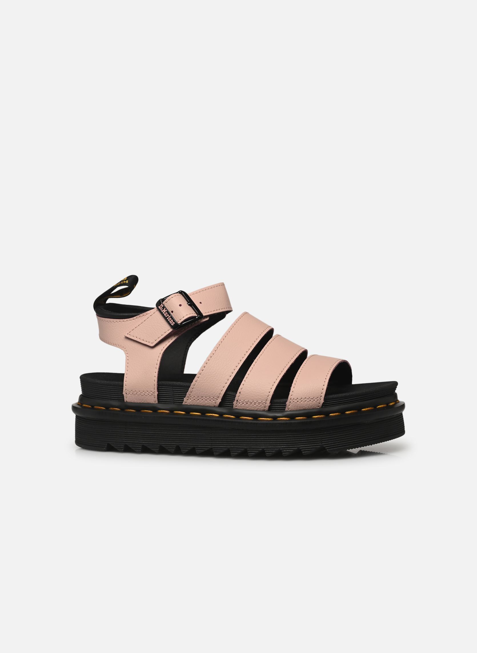 Sandales compensées et plateformes Blaire femme beige Dr. Martens Sandales compensées et plateformes Blaire femme beige POWDER PINK ATHENA