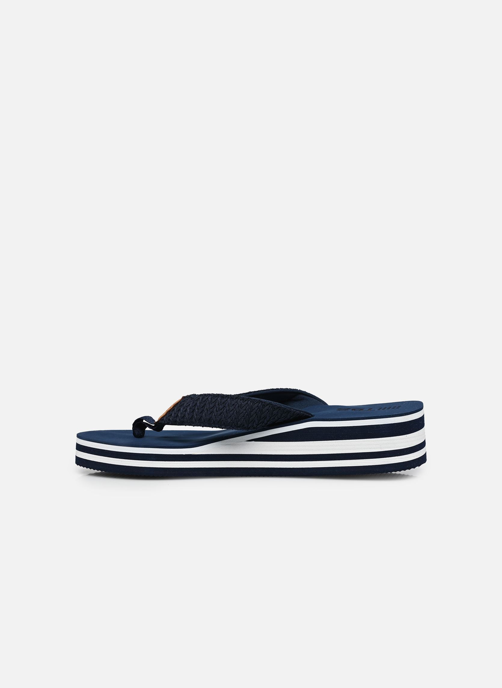 Pantoletten GRANADA damen blau TBS Pantoletten GRANADA damen blau MARINE + BLANC