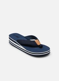 Pantoletten GRANADA damen blau TBS Pantoletten GRANADA damen blau MARINE + BLANC