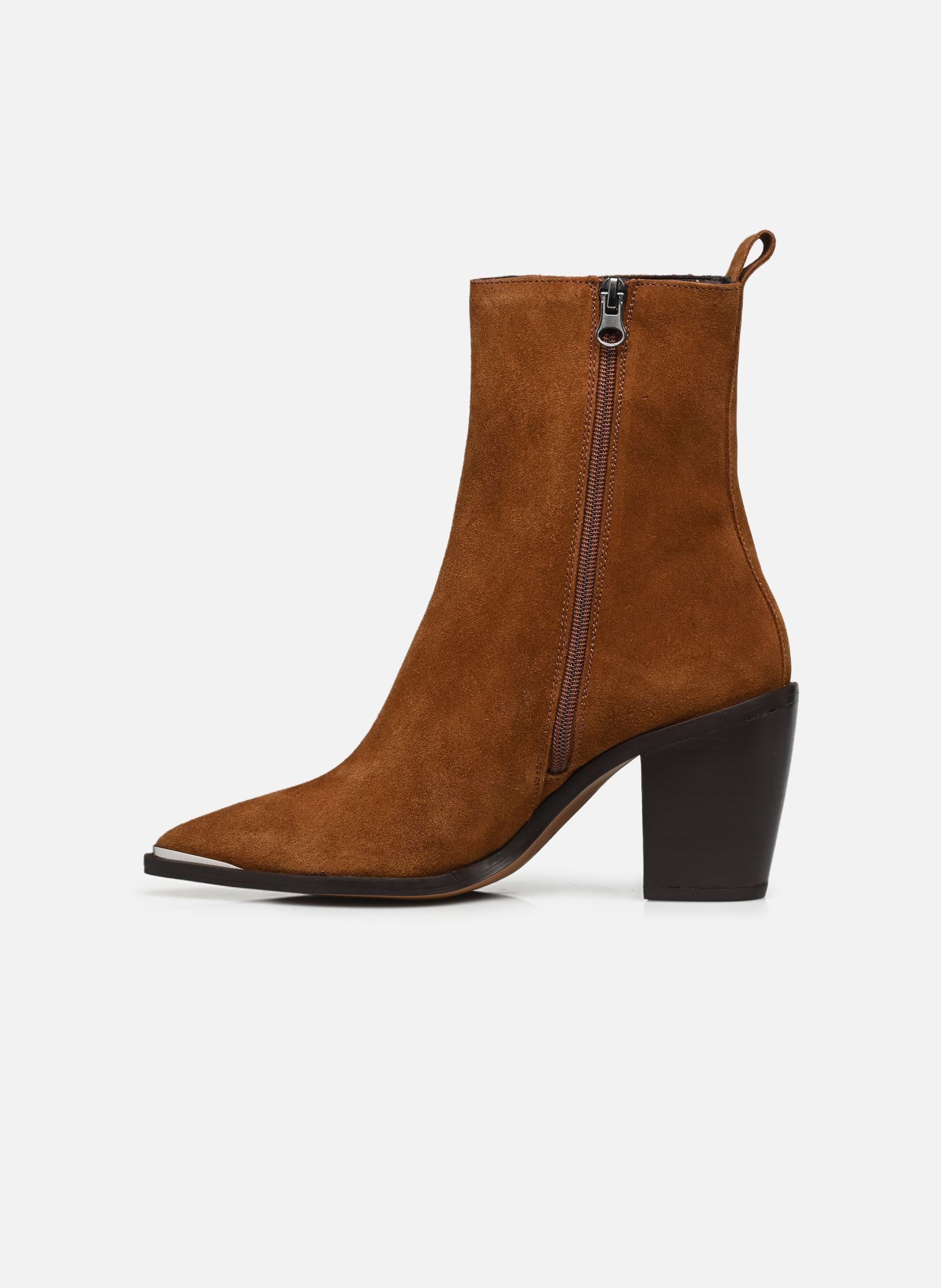 Cowboy-Stiefeletten BASAMA damen braun Jonak Cowboy-Stiefeletten BASAMA damen braun Croute marron