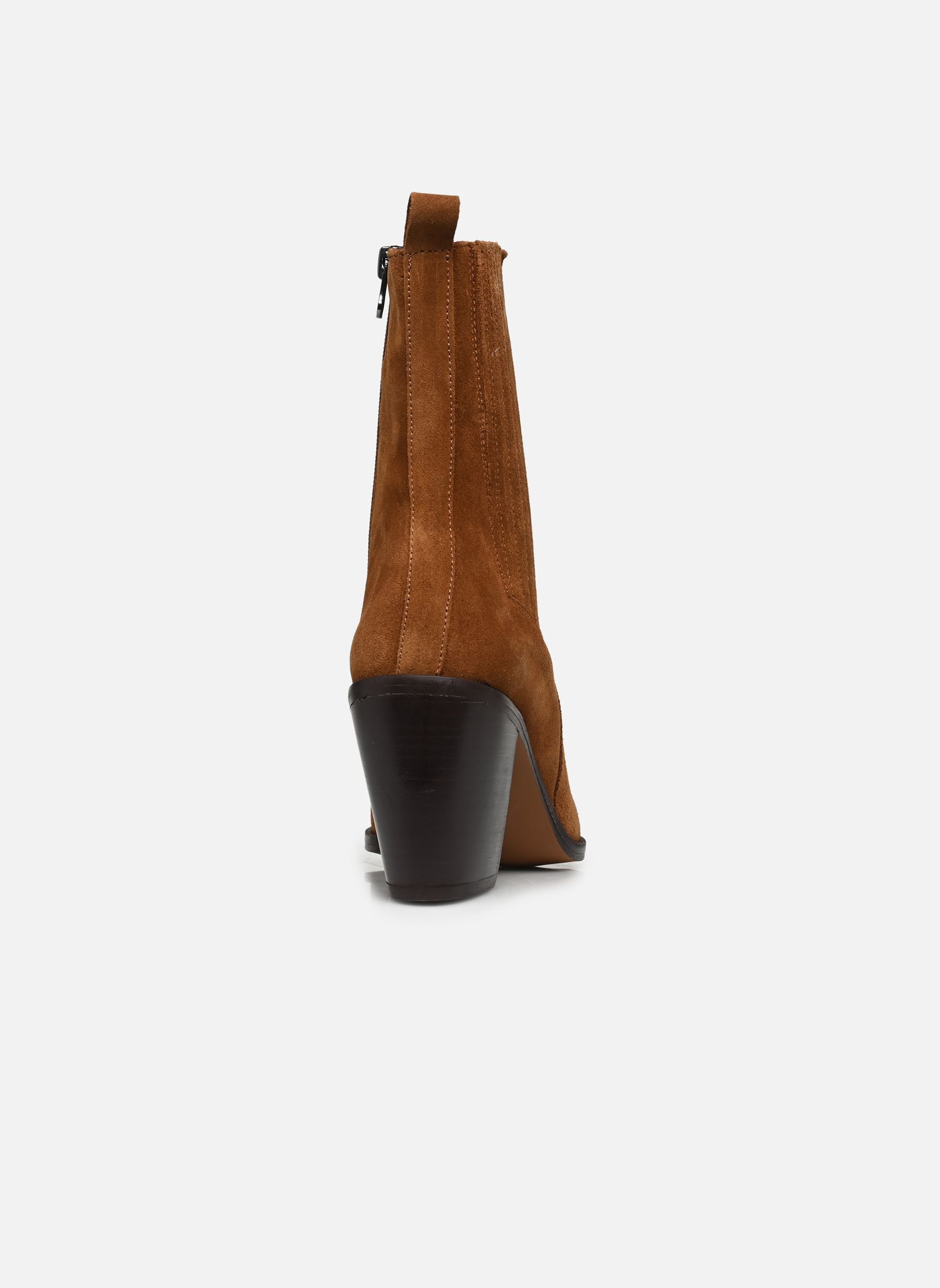 Cowboy-Stiefeletten BASAMA damen braun Jonak Cowboy-Stiefeletten BASAMA damen braun Croute marron