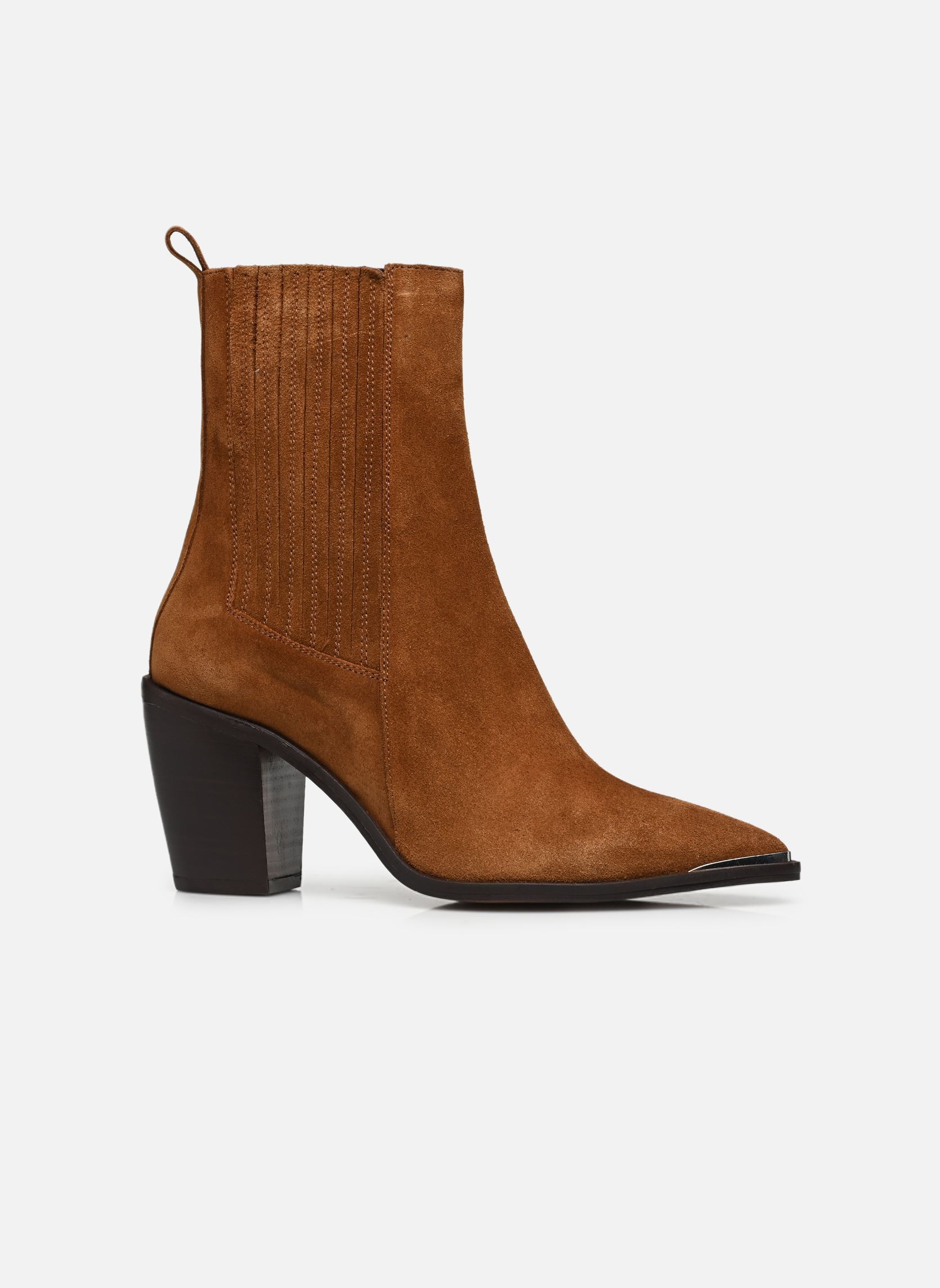 Cowboy-Stiefeletten BASAMA damen braun Jonak Cowboy-Stiefeletten BASAMA damen braun Croute marron