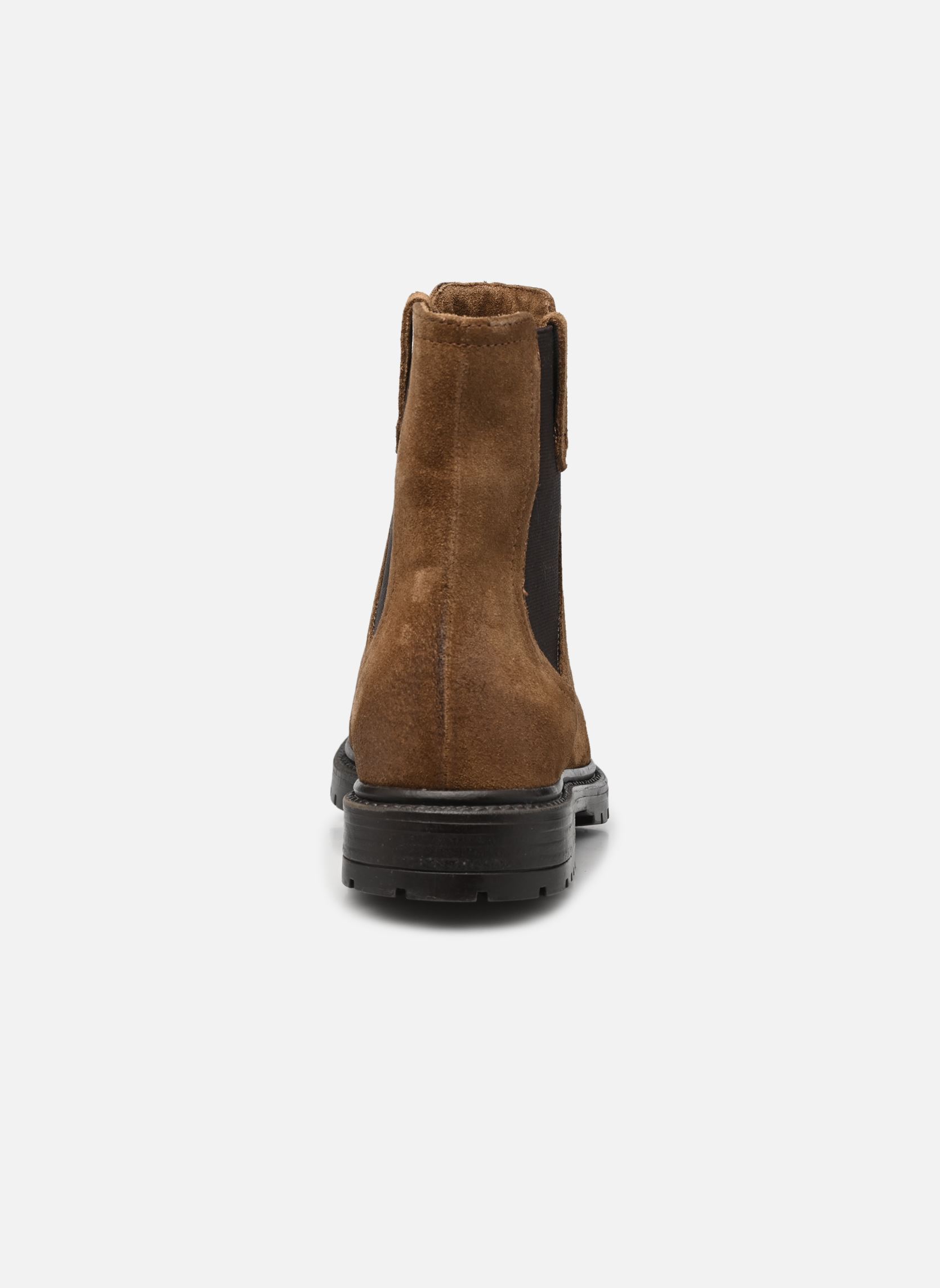 Bottines basses CANDIDE femme beige Jonak Bottines basses CANDIDE femme beige Croute taupe