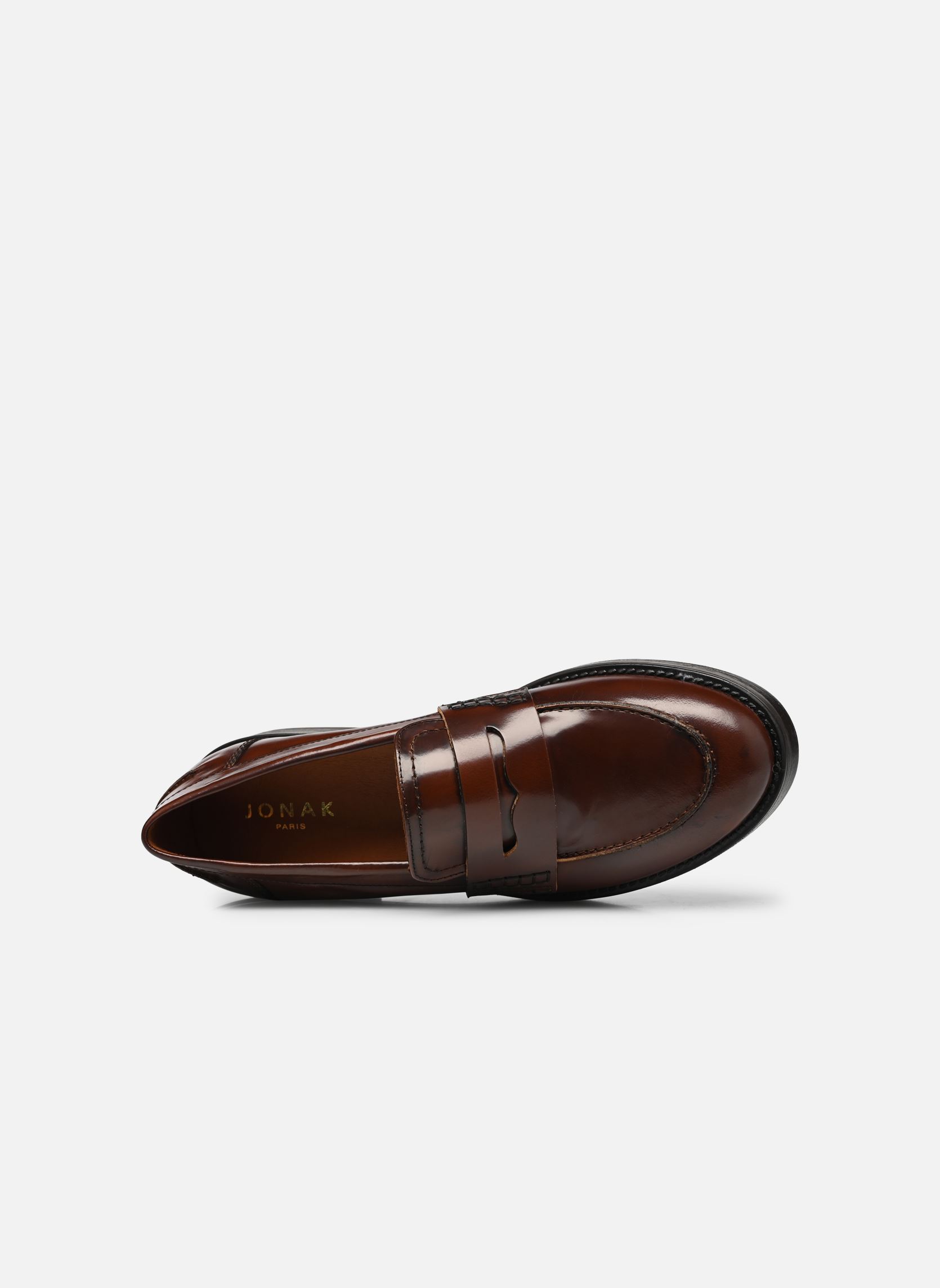 Mocassins MIRNA femme marron Jonak Mocassins MIRNA femme marron CUIR MARRON