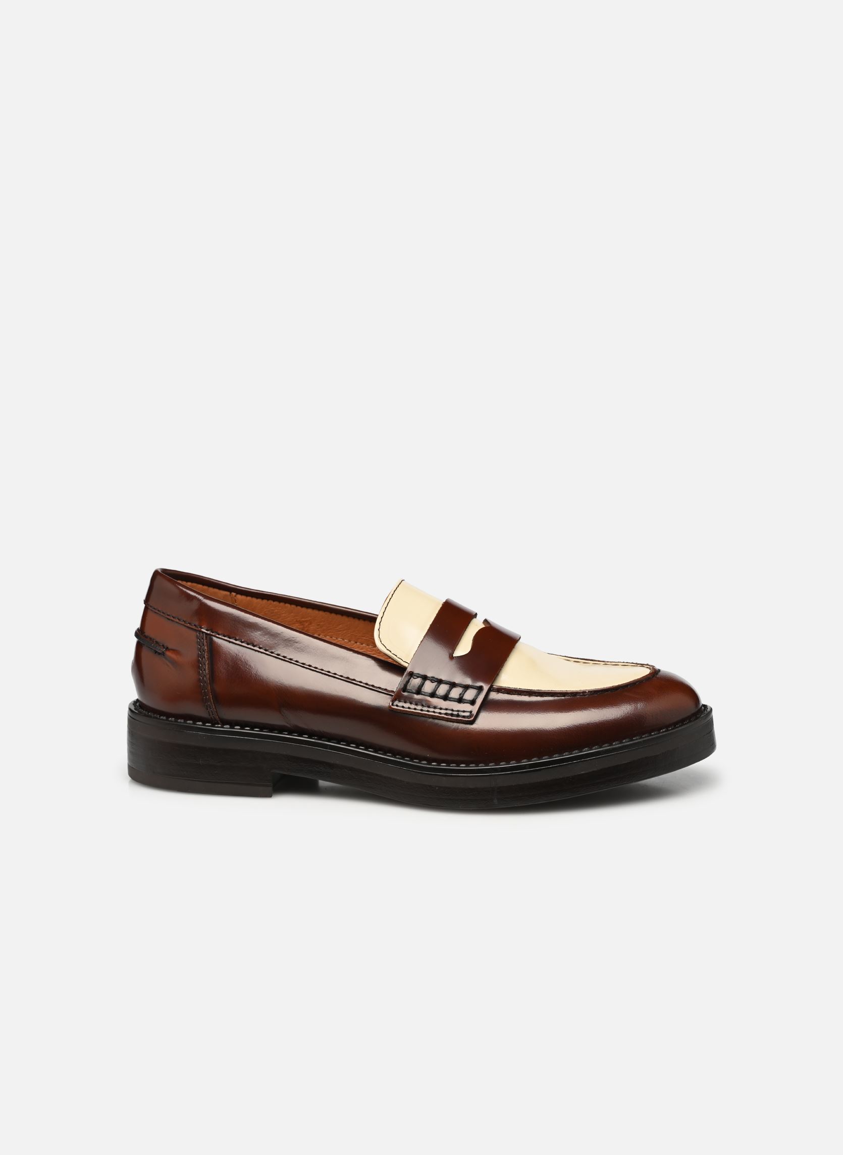 Mocassins MIRNA femme marron Jonak Mocassins MIRNA femme marron ECRU/ MARRON