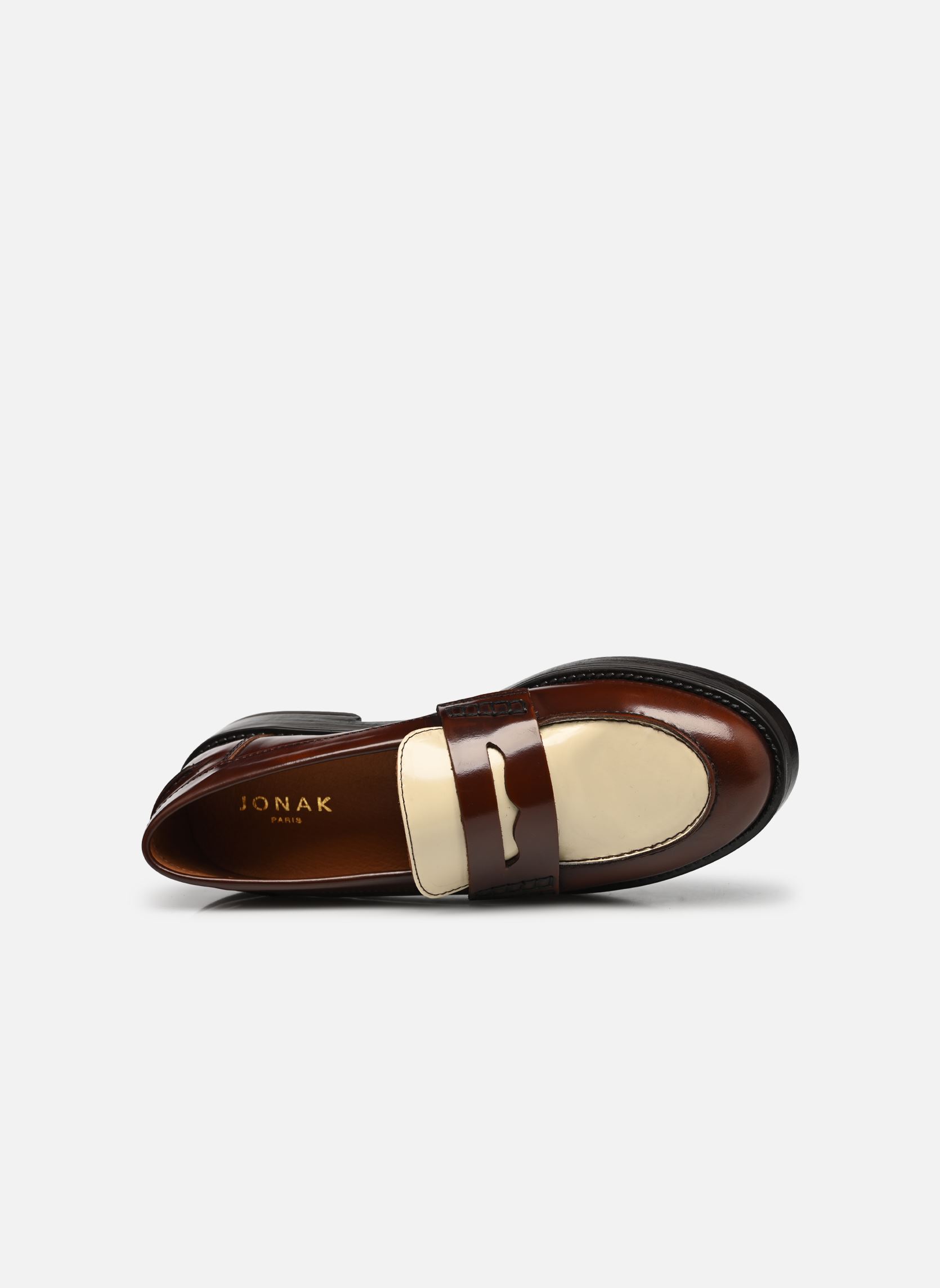Mocassins MIRNA femme marron Jonak Mocassins MIRNA femme marron ECRU/ MARRON