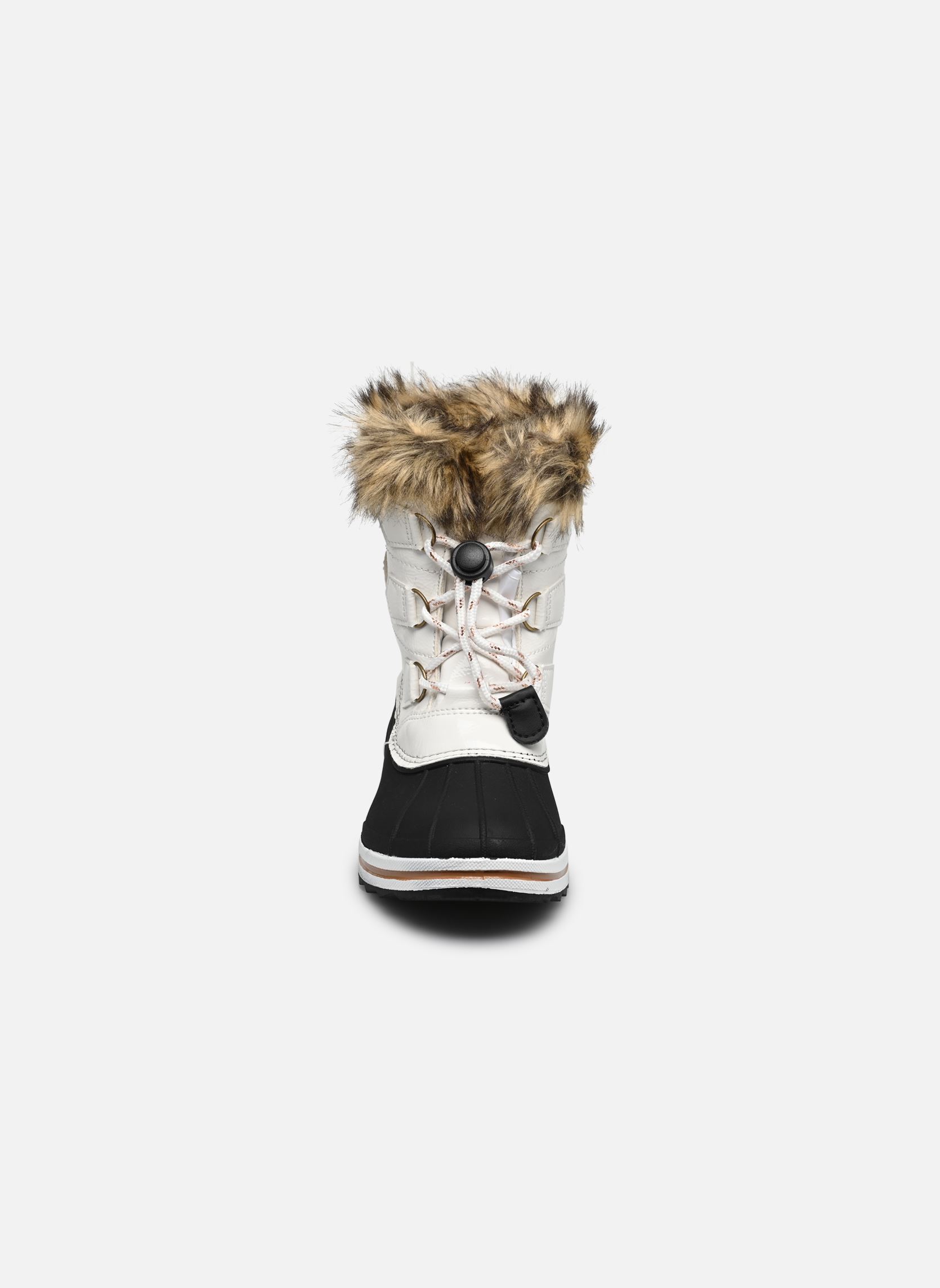 Snowboots Jade meisjes wit Kimberfeel Snowboots Jade meisjes wit Vernis blanc