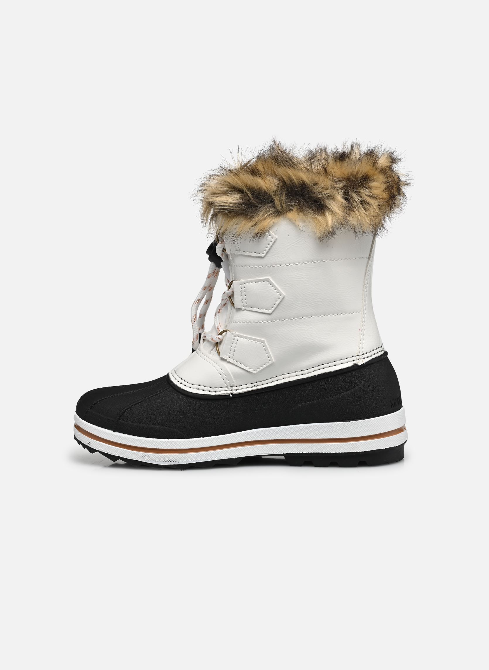 Snowboots Jade meisjes wit Kimberfeel Snowboots Jade meisjes wit Vernis blanc