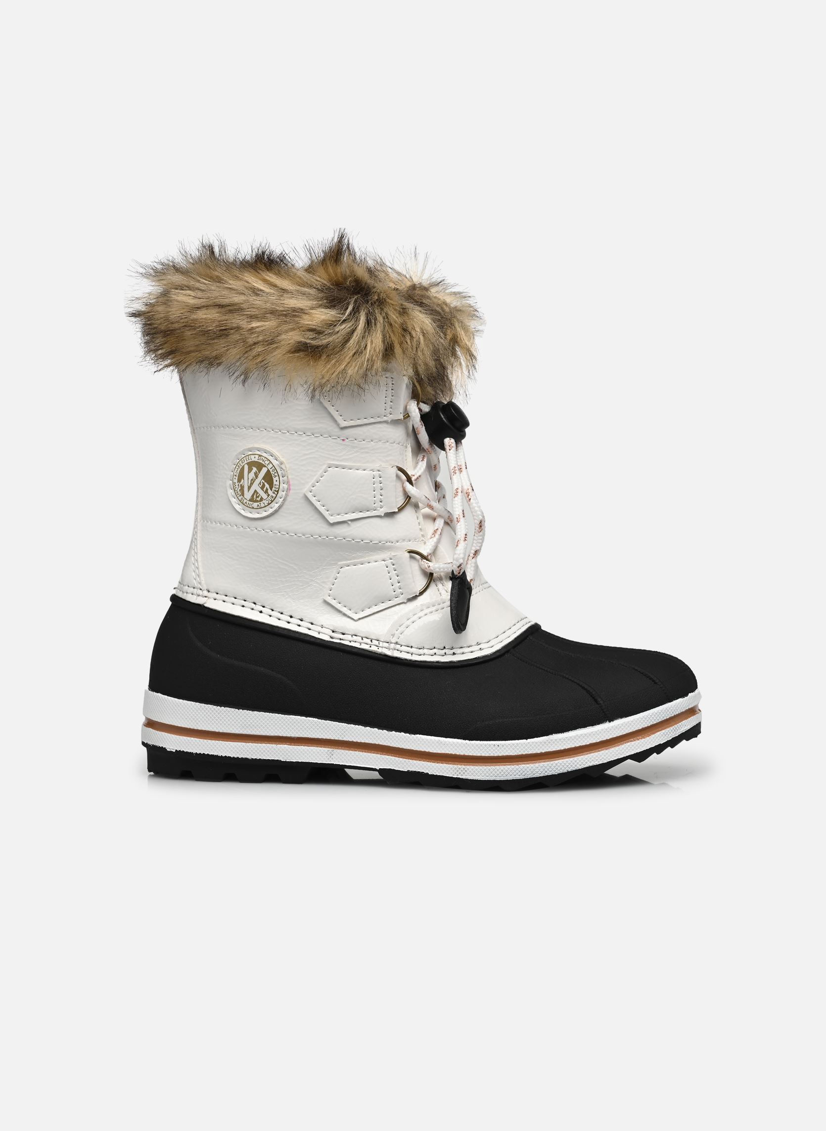Snowboots Jade meisjes wit Kimberfeel Snowboots Jade meisjes wit Vernis blanc