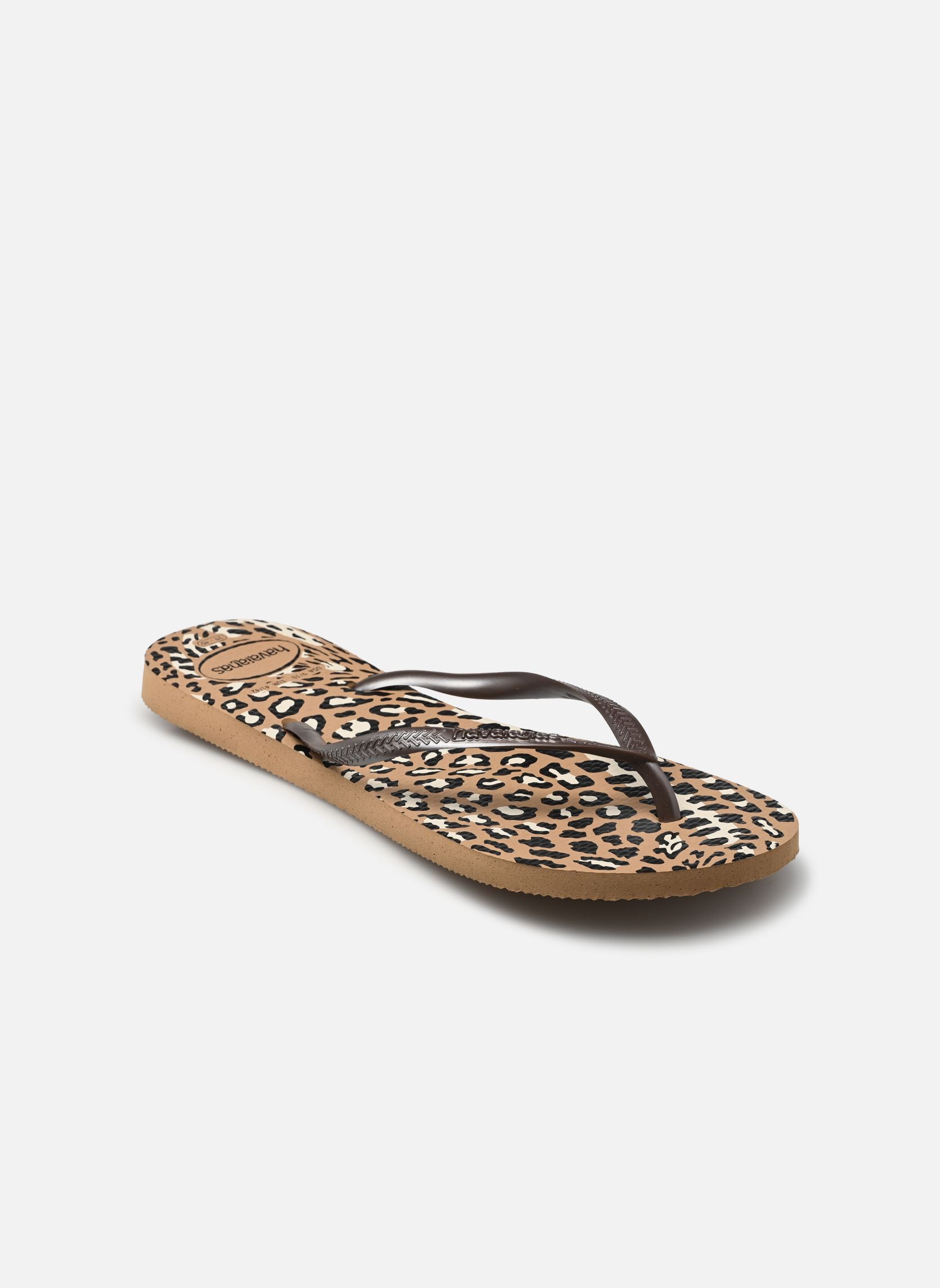 Tongs HAV. SLIM ANIMALS femme multicolore Havaianas Tongs HAV. SLIM ANIMALS femme multicolore ROSE GOLD/CAFE