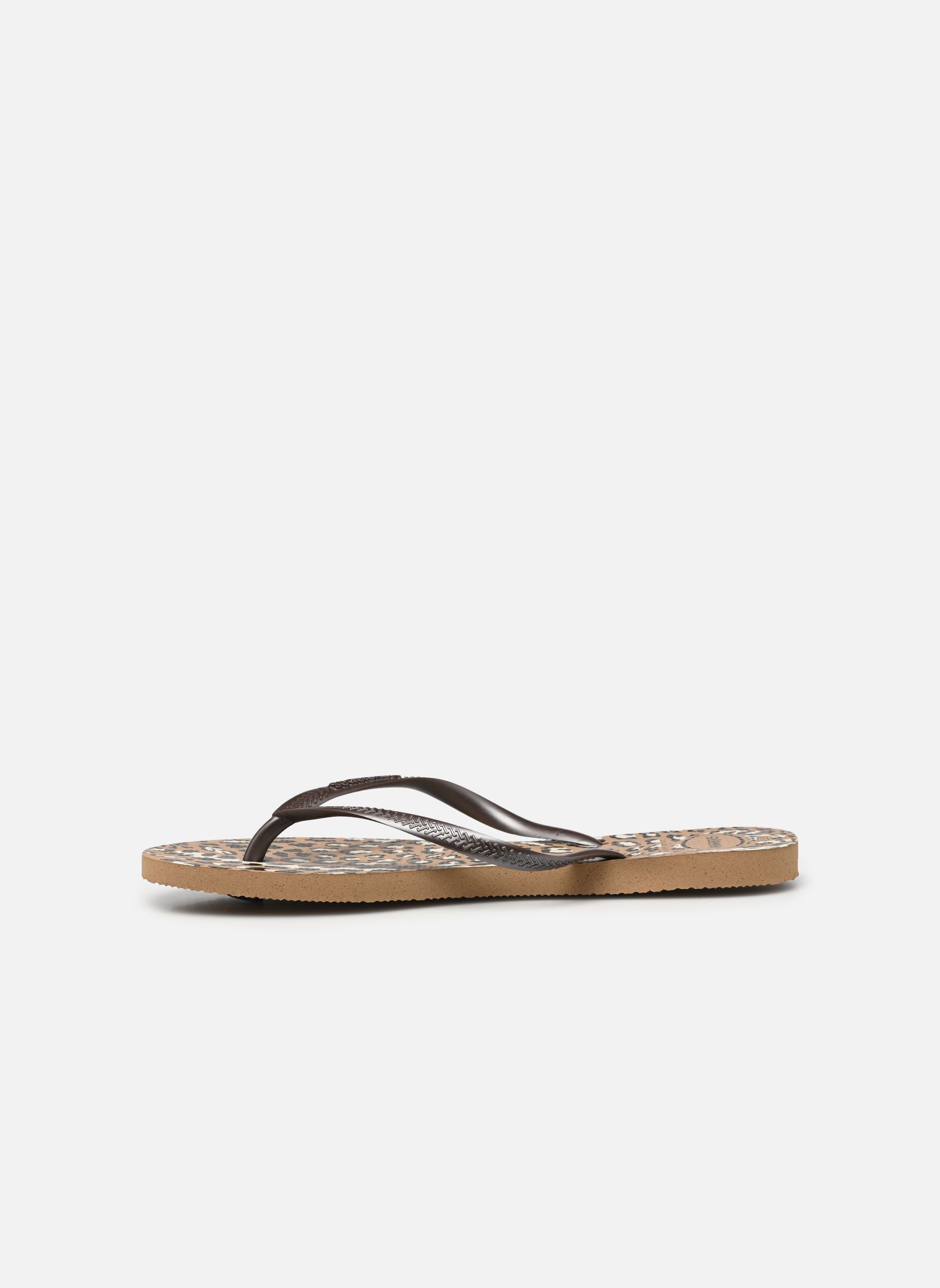 Tongs HAV. SLIM ANIMALS femme multicolore Havaianas Tongs HAV. SLIM ANIMALS femme multicolore ROSE GOLD/CAFE