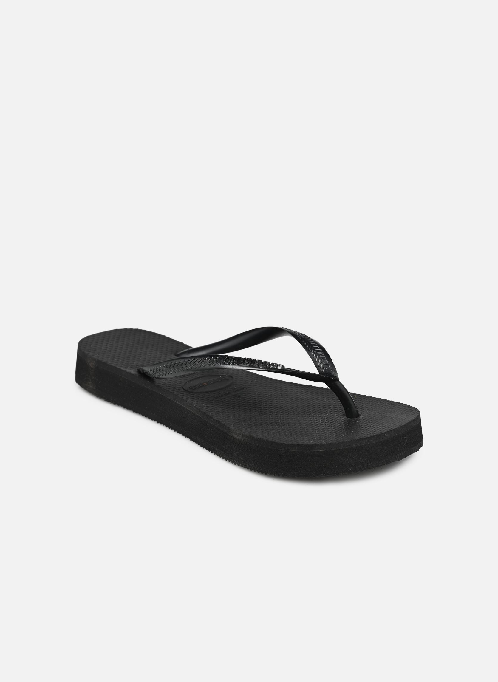 Slippers Slim Flatform W dames zwart Havaianas Slippers Slim Flatform W dames zwart BLACK