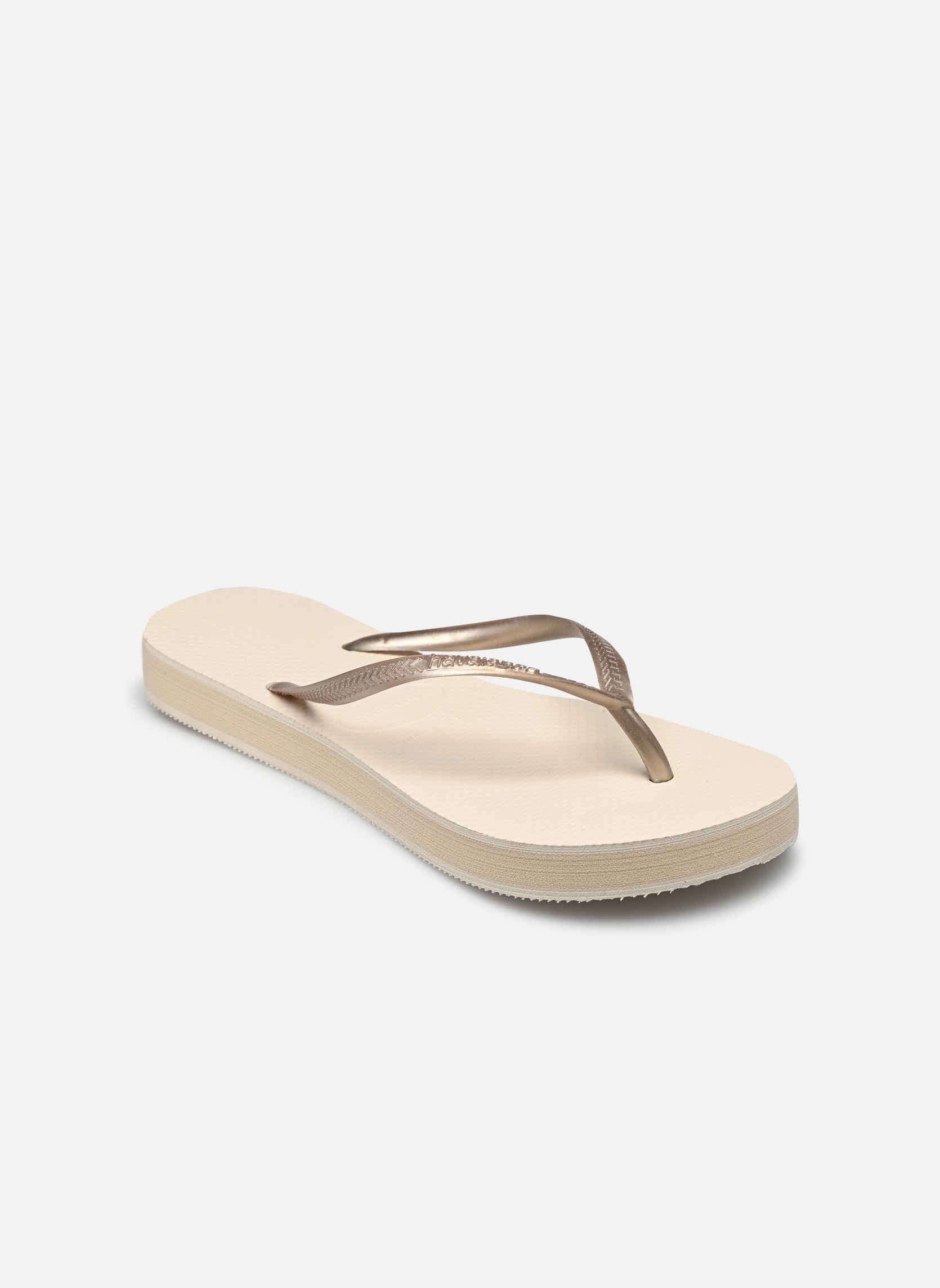 Flip-Flops Slim Flatform W damen beige Havaianas Flip-Flops Slim Flatform W damen beige BEIGE