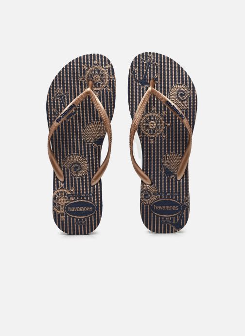 Havaianas Tongs HAV. SLIM NAUTICAL femme bleu