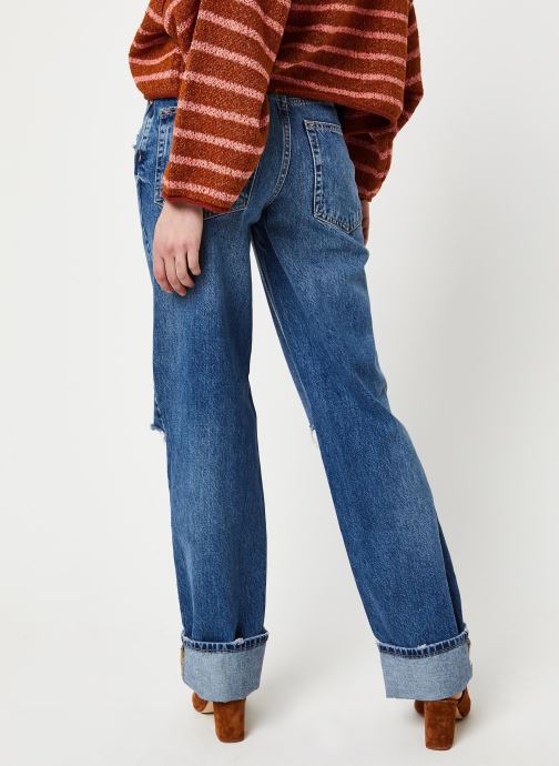 Free People WILD FLOWER JEAN (Azul 