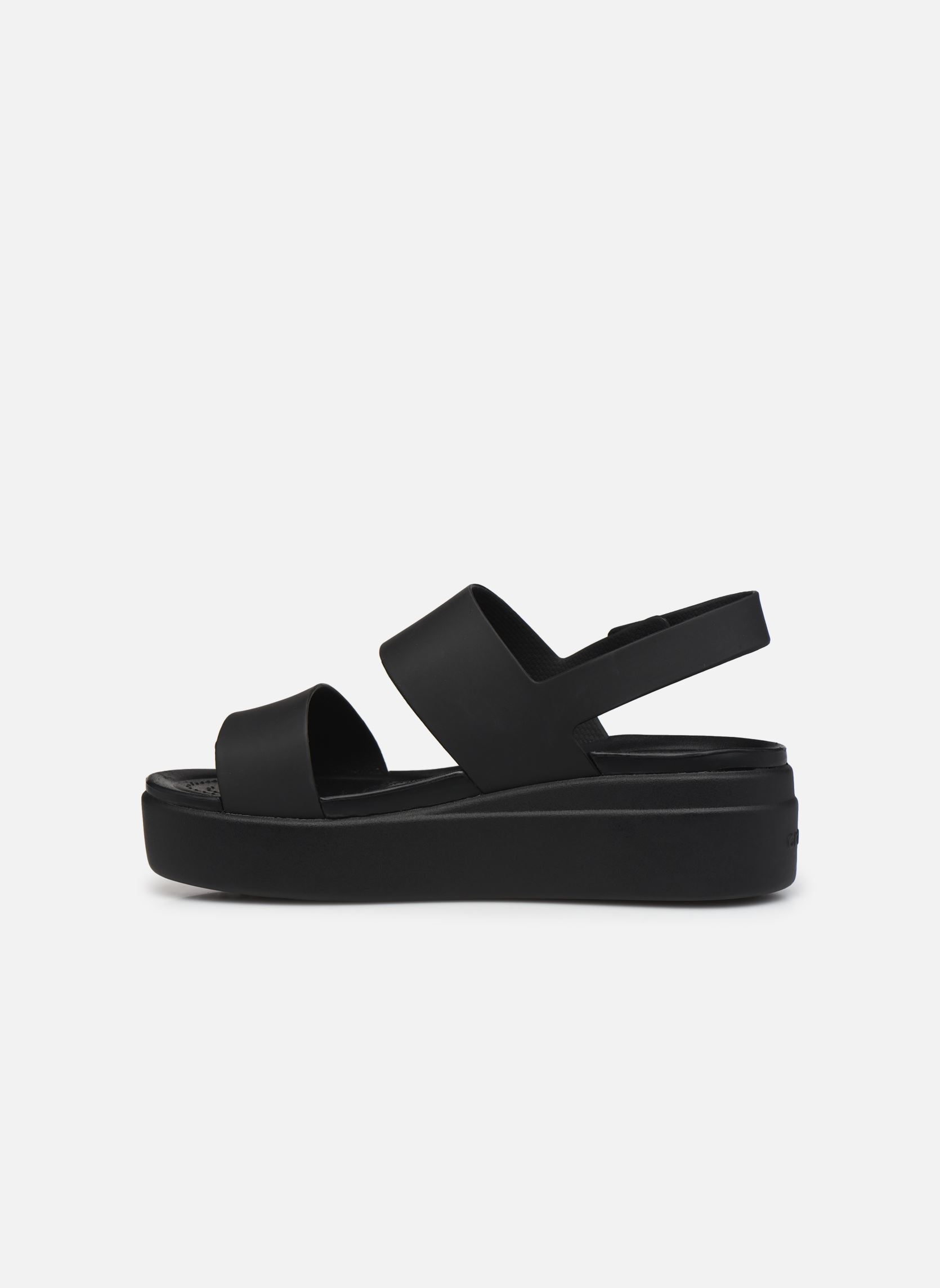 Keil- und Plateausandalen Crocs Brooklyn Low Wedge W damen schwarz Crocs Keil- und Plateausandalen Crocs Brooklyn Low Wedge W damen schwarz Black Black
