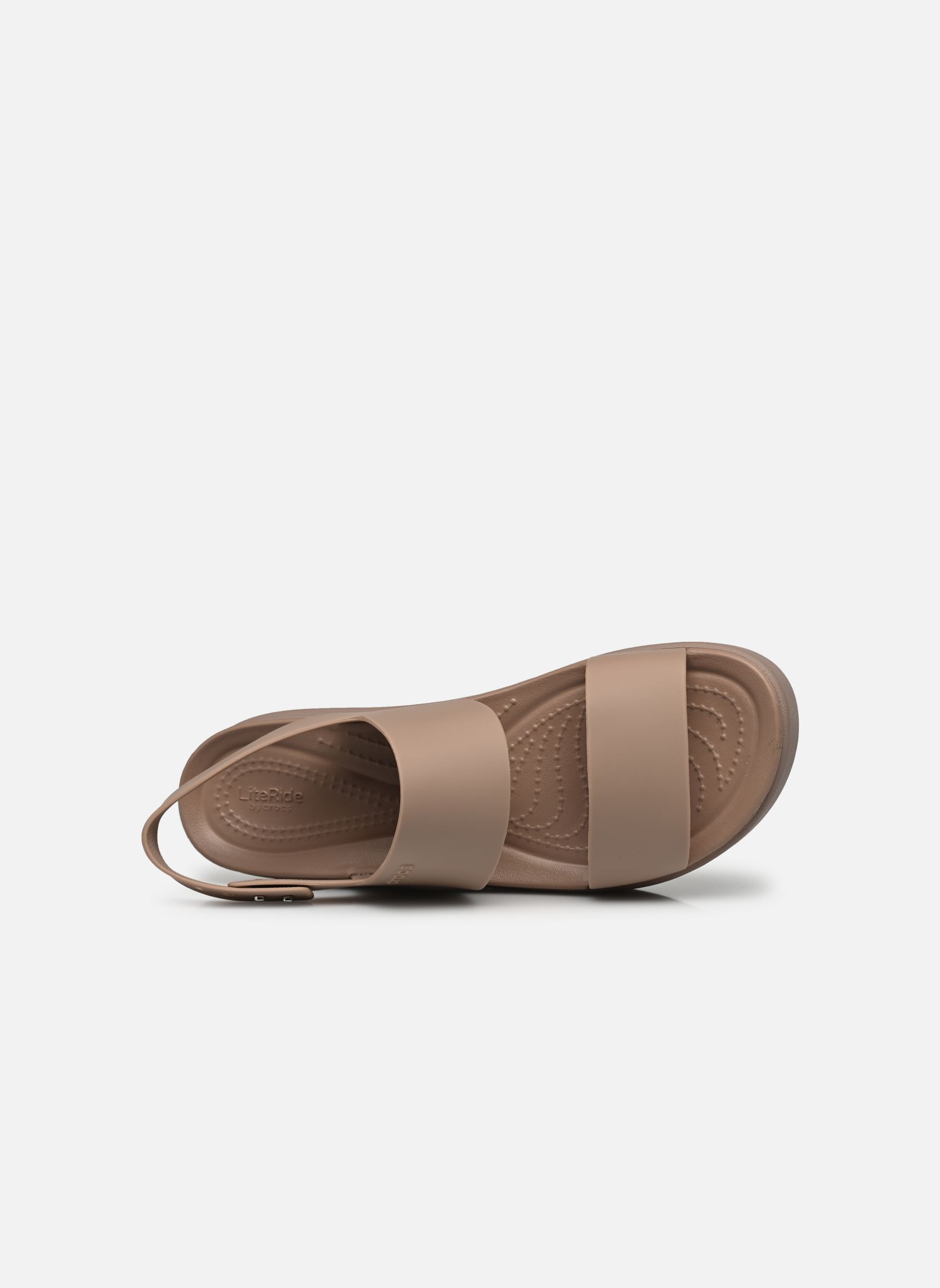 Keil- und Plateausandalen Crocs Brooklyn Low Wedge W damen braun Crocs Keil- und Plateausandalen Crocs Brooklyn Low Wedge W damen braun Latte/Mushroom