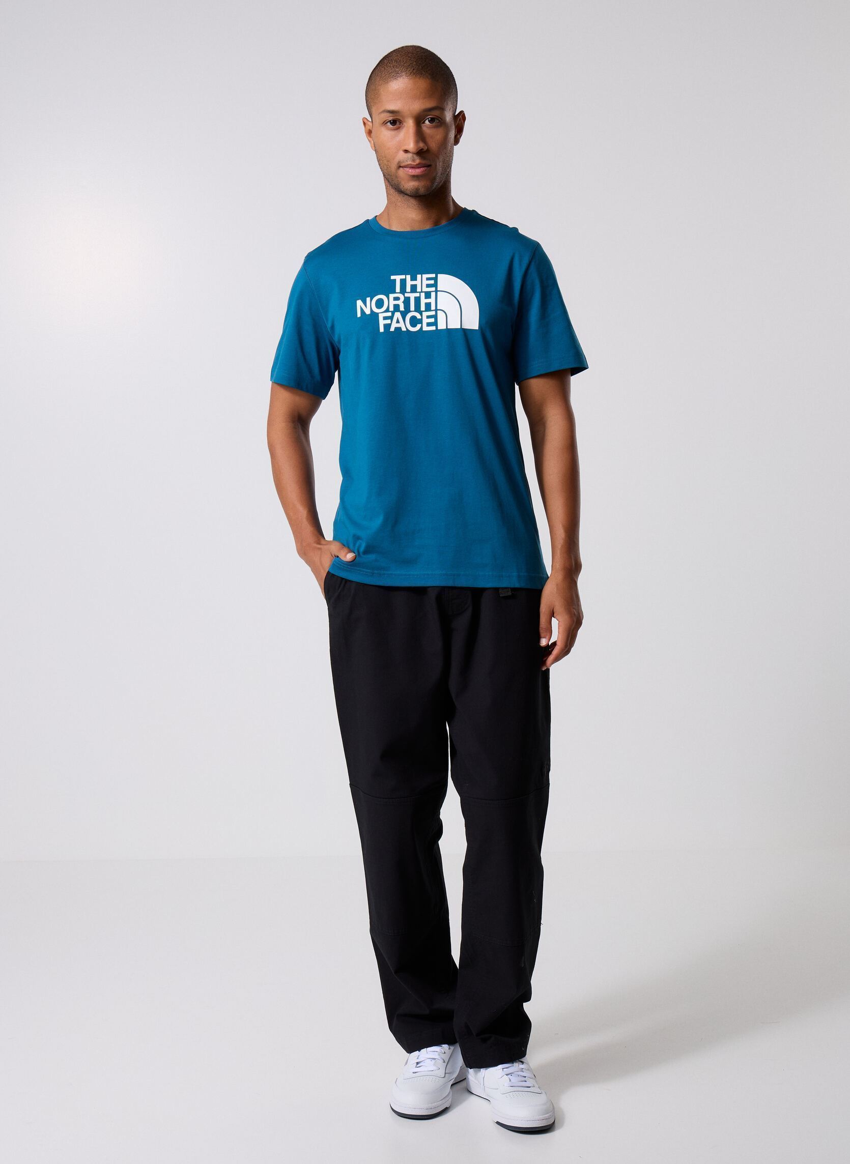 Tee-shirts M SS Easy Tee homme bleu The North Face Tee-shirts M SS Easy Tee homme bleu MINERAL INK
