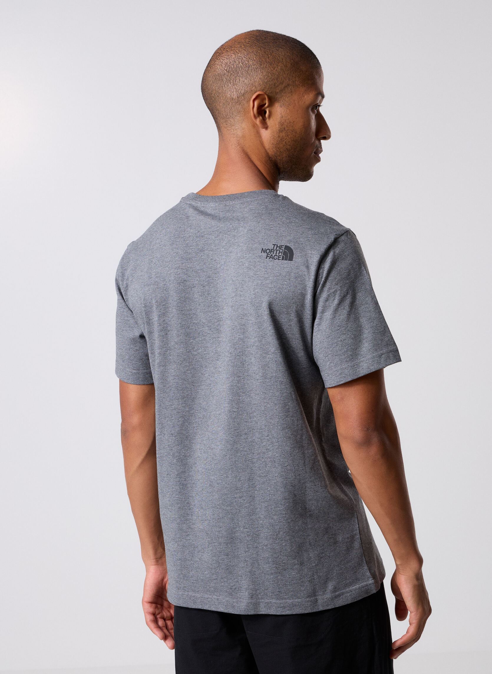 Tee-shirts M SS Easy Tee homme gris The North Face Tee-shirts M SS Easy Tee homme gris TNF MEDIUM GREY HEATHER