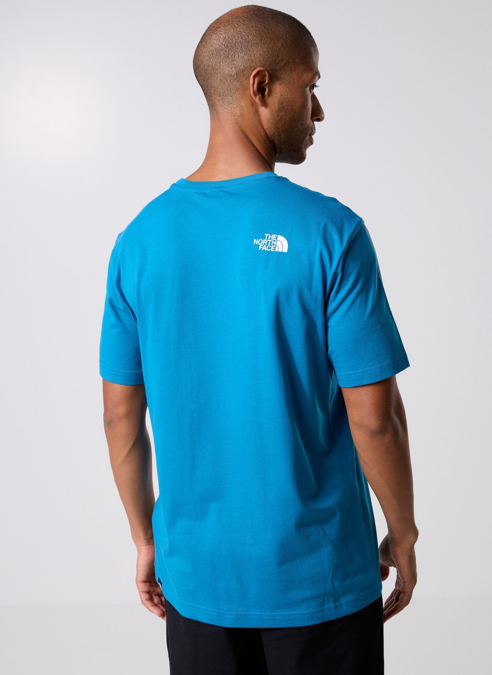 Tee-shirts M SS Simple Dome Tee homme bleu The North Face Tee-shirts M SS Simple Dome Tee homme bleu DUSK BLUE