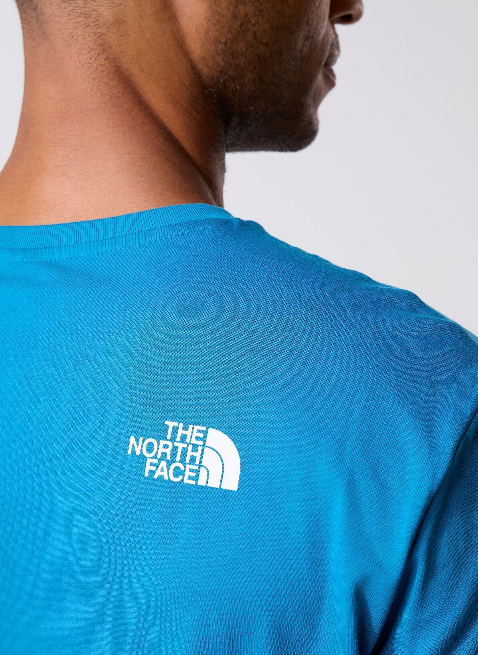 Tee-shirts M SS Simple Dome Tee homme bleu The North Face Tee-shirts M SS Simple Dome Tee homme bleu DUSK BLUE