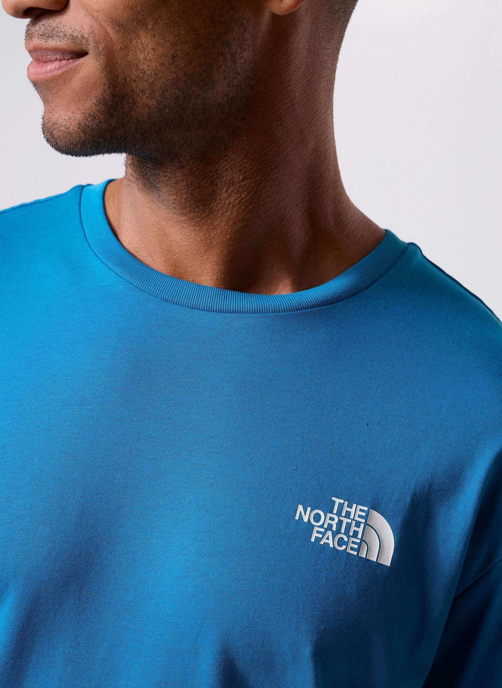 Tee-shirts M SS Simple Dome Tee homme bleu The North Face Tee-shirts M SS Simple Dome Tee homme bleu DUSK BLUE