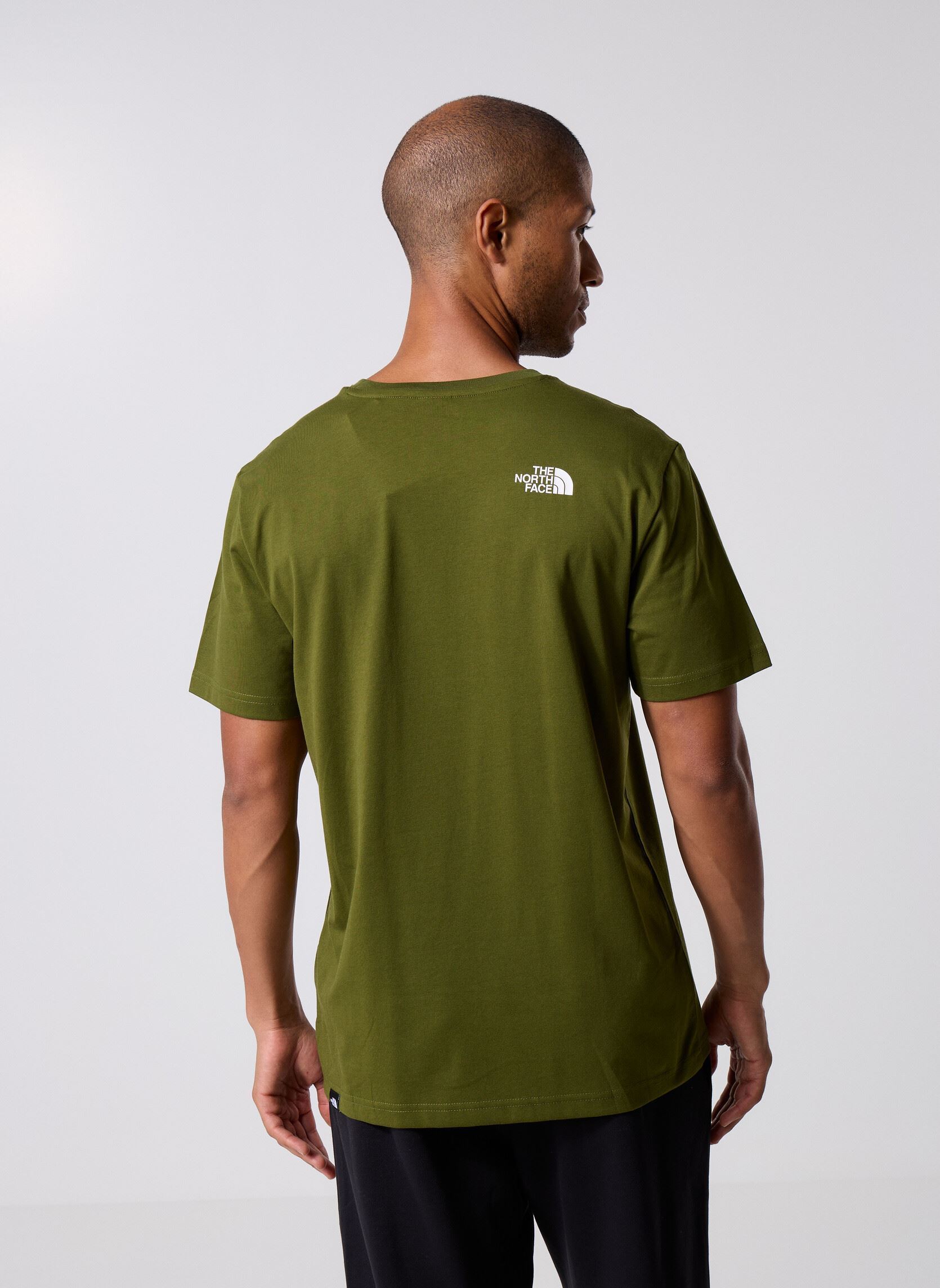 Tee-shirts M SS Simple Dome Tee homme vert The North Face Tee-shirts M SS Simple Dome Tee homme vert WOODLAND GREEN