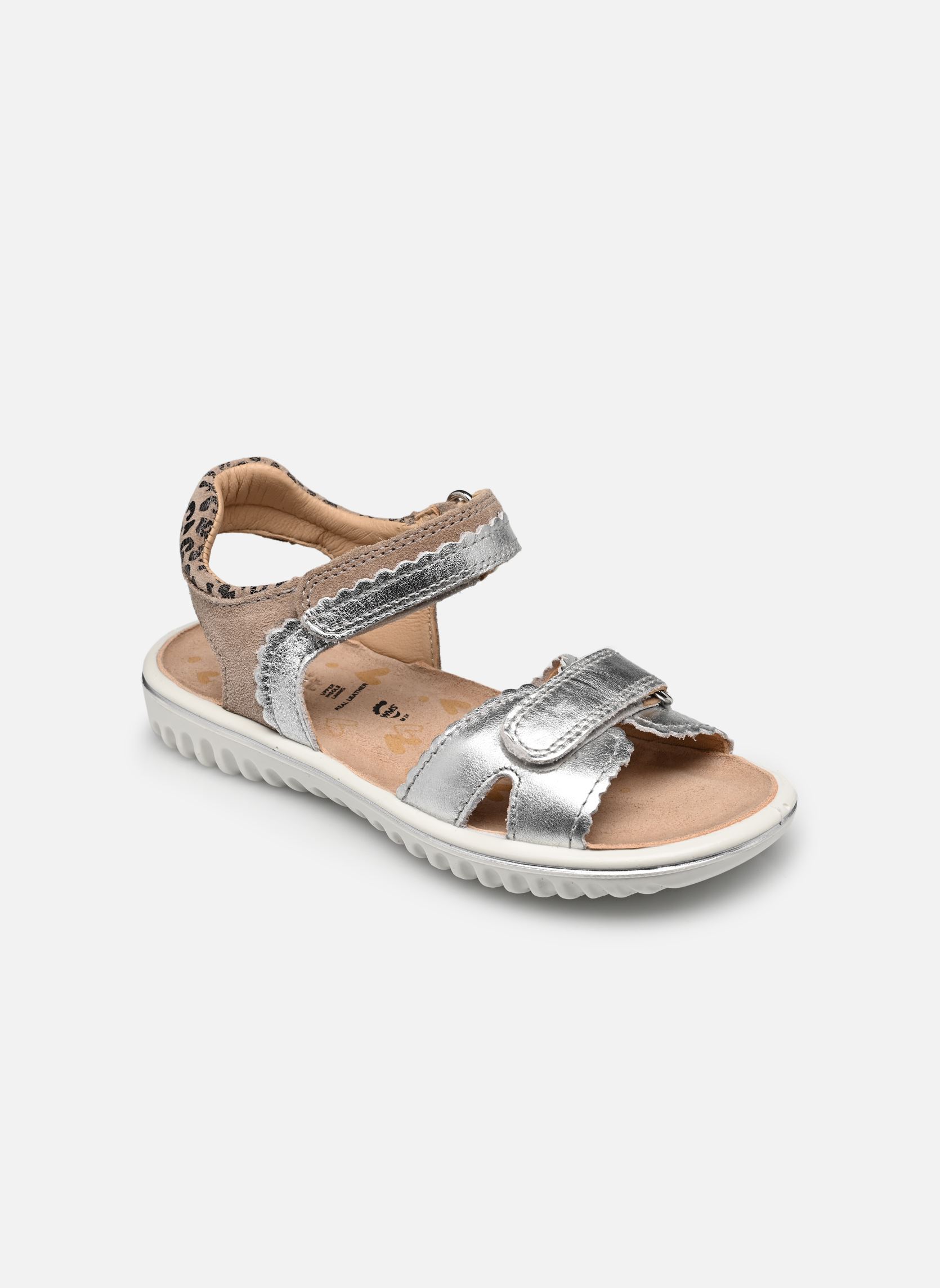 Sandalen Sparkle mädchen grau Superfit Sandalen Sparkle mädchen grau SILVER/BEIGE