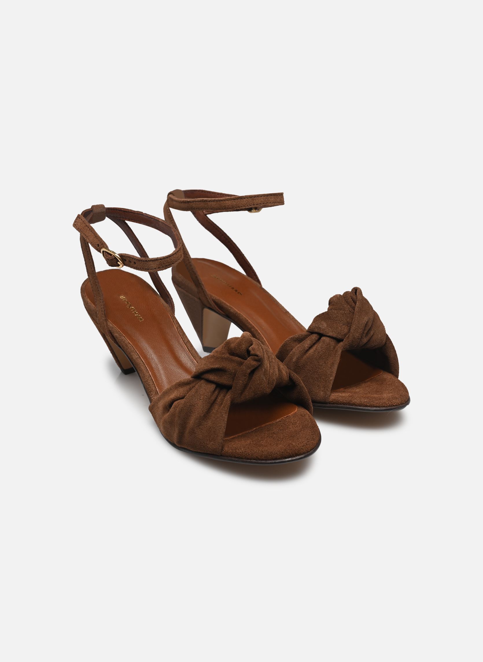 Sandalias ALIZA 50 mujer marrón Anonymous Copenhagen Sandalias ALIZA 50 mujer marrón CALF SUEDE COCONUT BROWN