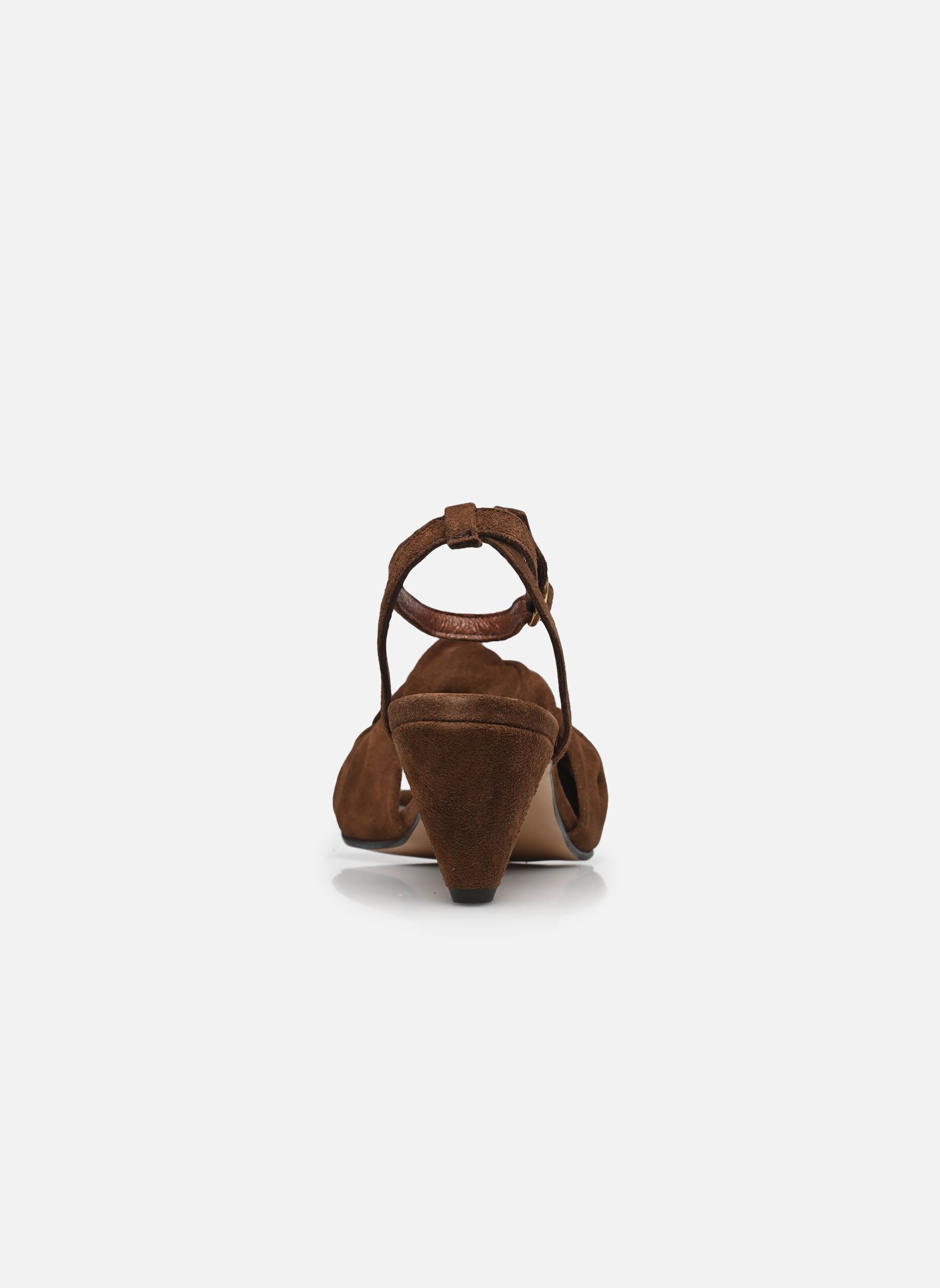 Sandalias ALIZA 50 mujer marrón Anonymous Copenhagen Sandalias ALIZA 50 mujer marrón CALF SUEDE COCONUT BROWN