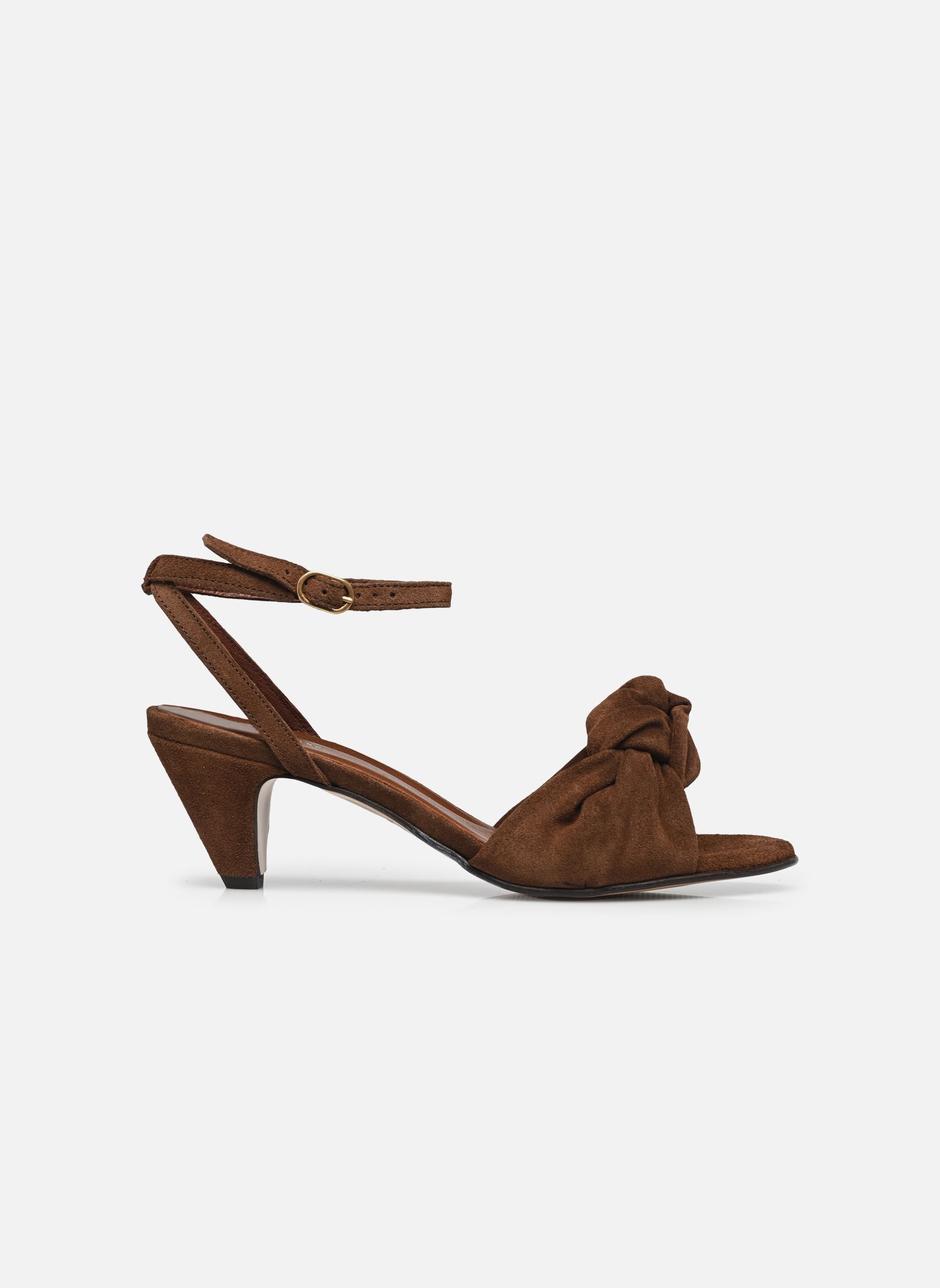 Sandalias ALIZA 50 mujer marrón Anonymous Copenhagen Sandalias ALIZA 50 mujer marrón CALF SUEDE COCONUT BROWN
