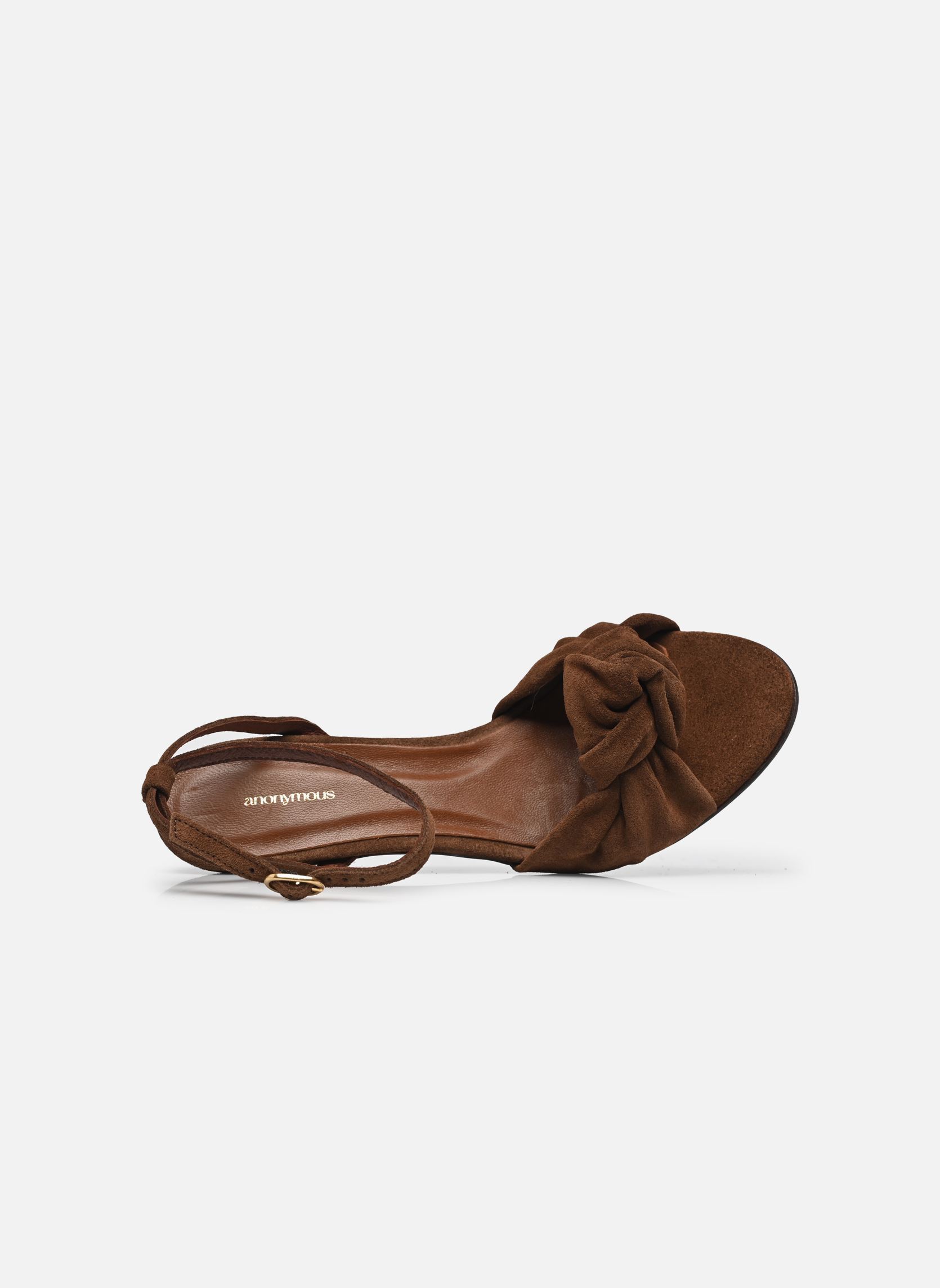 Sandalias ALIZA 50 mujer marrón Anonymous Copenhagen Sandalias ALIZA 50 mujer marrón CALF SUEDE COCONUT BROWN