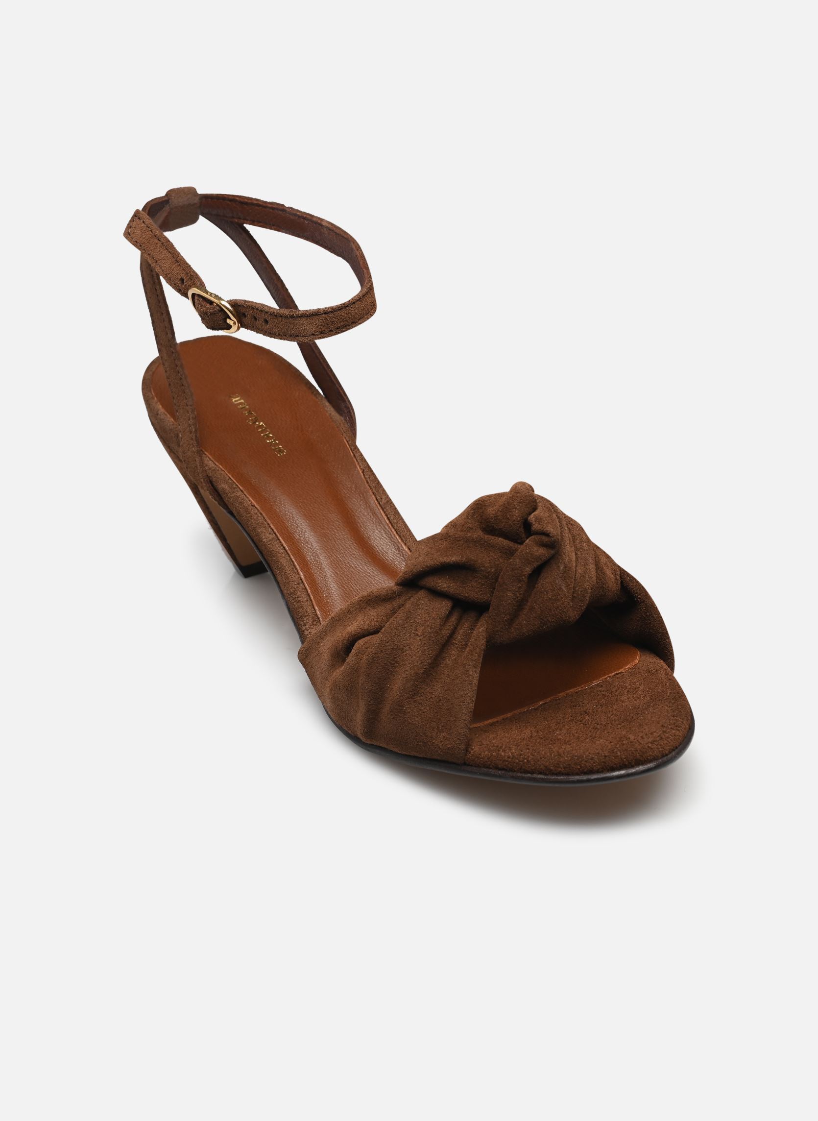 Sandalias ALIZA 50 mujer marrón Anonymous Copenhagen Sandalias ALIZA 50 mujer marrón CALF SUEDE COCONUT BROWN
