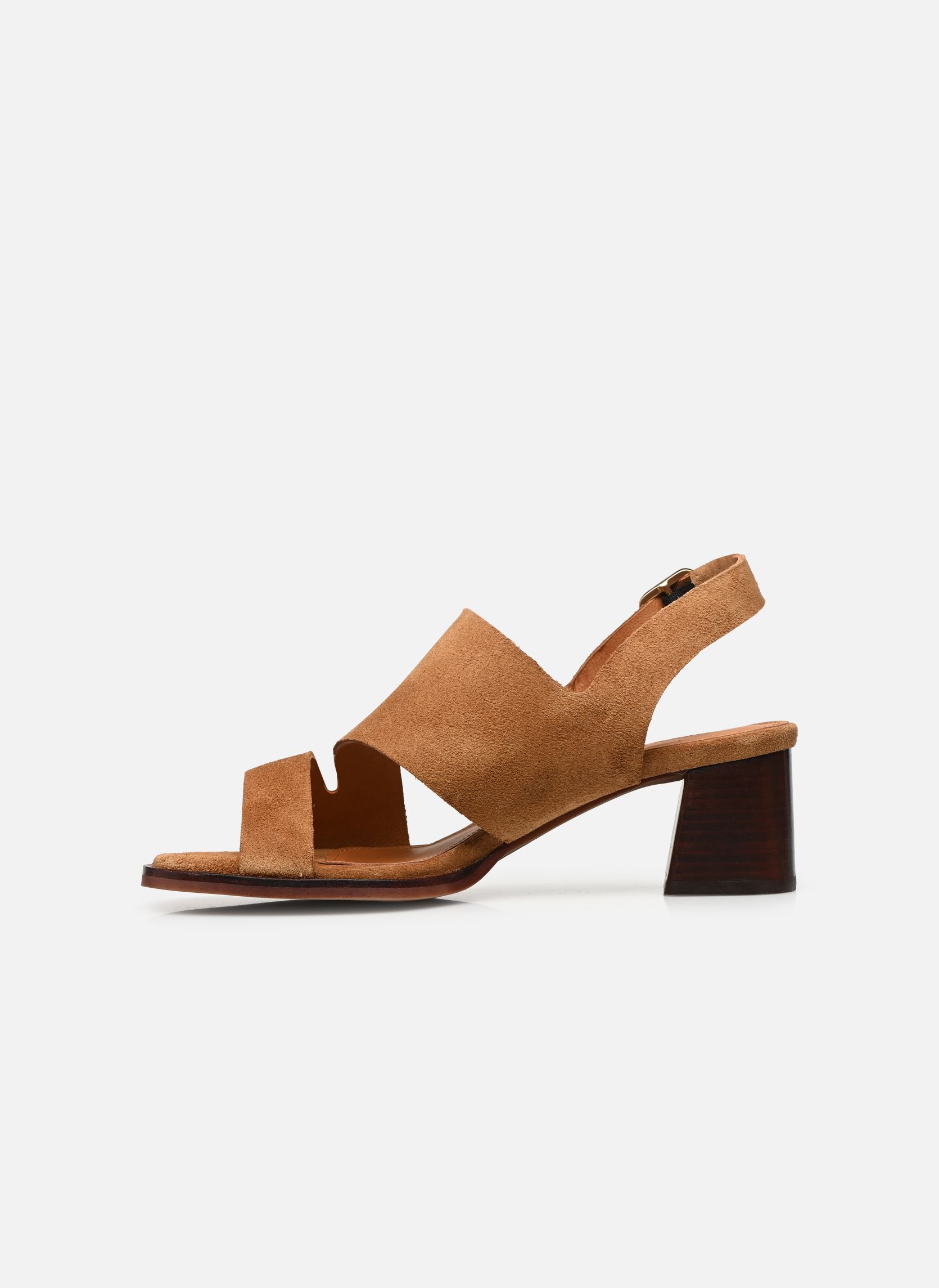 Sandali BRITTA 55 donna marrone Anonymous Copenhagen Sandali BRITTA 55 donna marrone CALF SUEDE BAMBOO BROWN