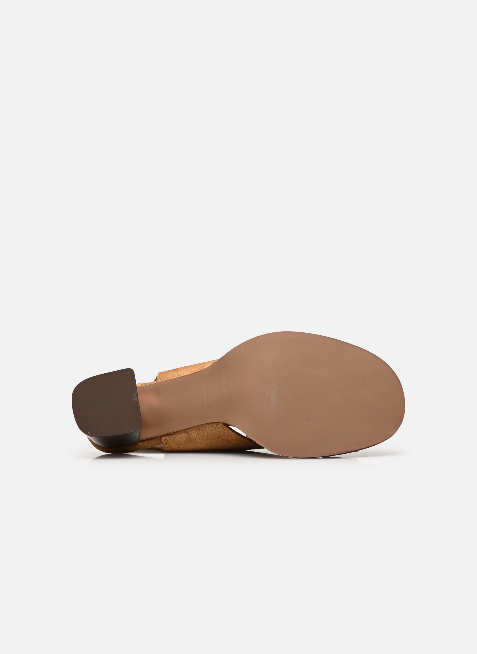 Sandali BRITTA 55 donna marrone Anonymous Copenhagen Sandali BRITTA 55 donna marrone CALF SUEDE BAMBOO BROWN