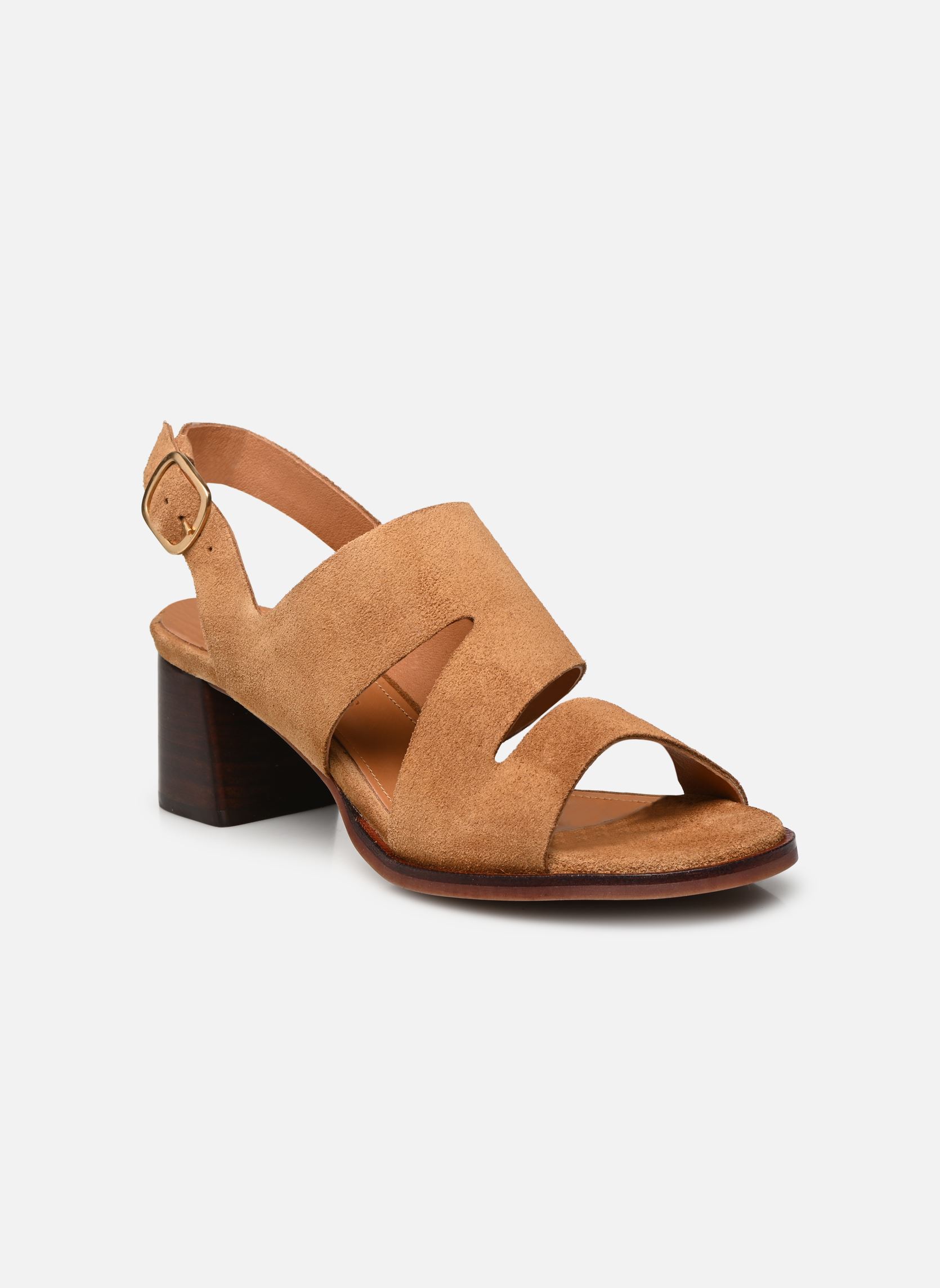 Sandali BRITTA 55 donna marrone Anonymous Copenhagen Sandali BRITTA 55 donna marrone CALF SUEDE BAMBOO BROWN