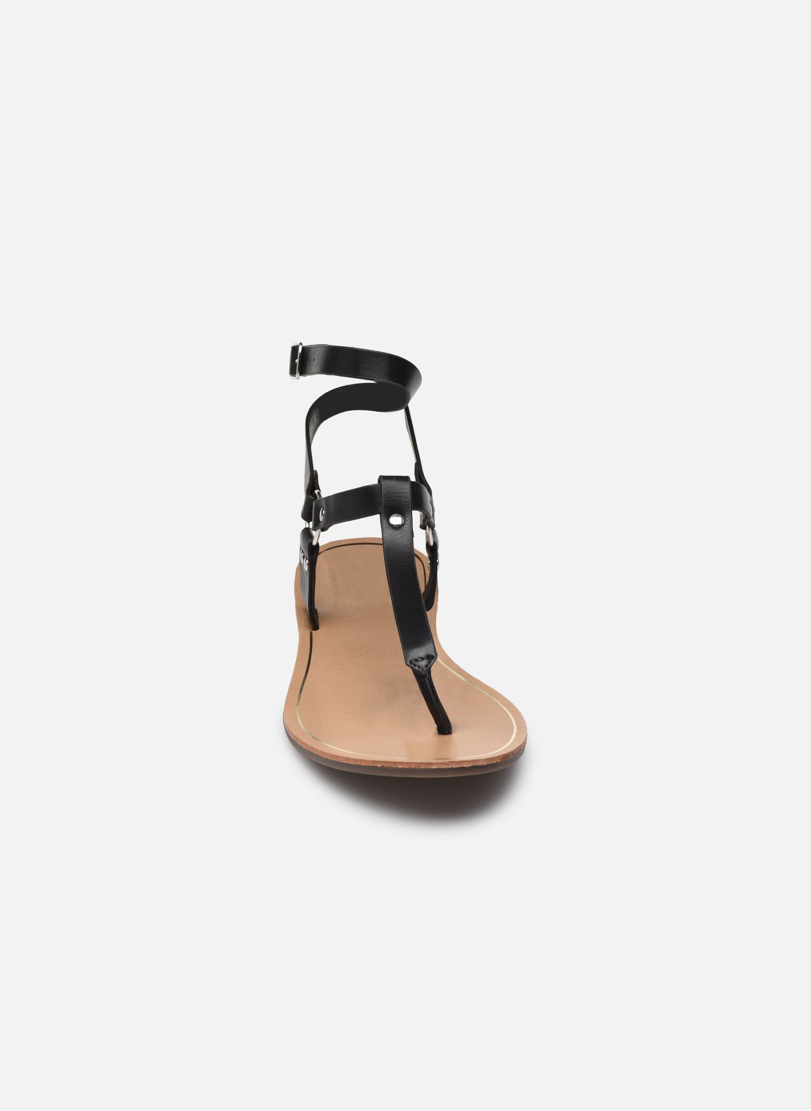 Sandalen ONLMAYA PU ANKLE WRAP SANDAL damen schwarz ONLY Sandalen ONLMAYA PU ANKLE WRAP SANDAL damen schwarz Black
