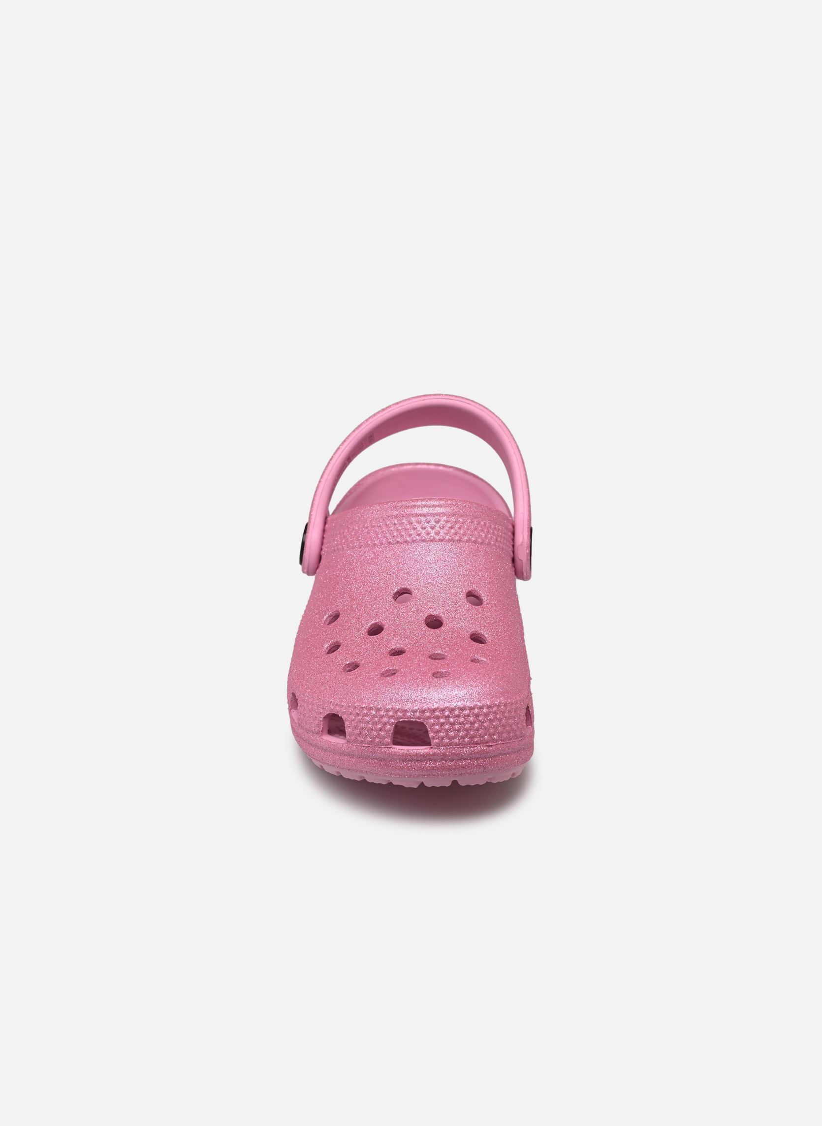 Mules et sabots Classic Glitter Clog K rose Crocs Mules et sabots Classic Glitter Clog K rose Pink Tweed Glitter