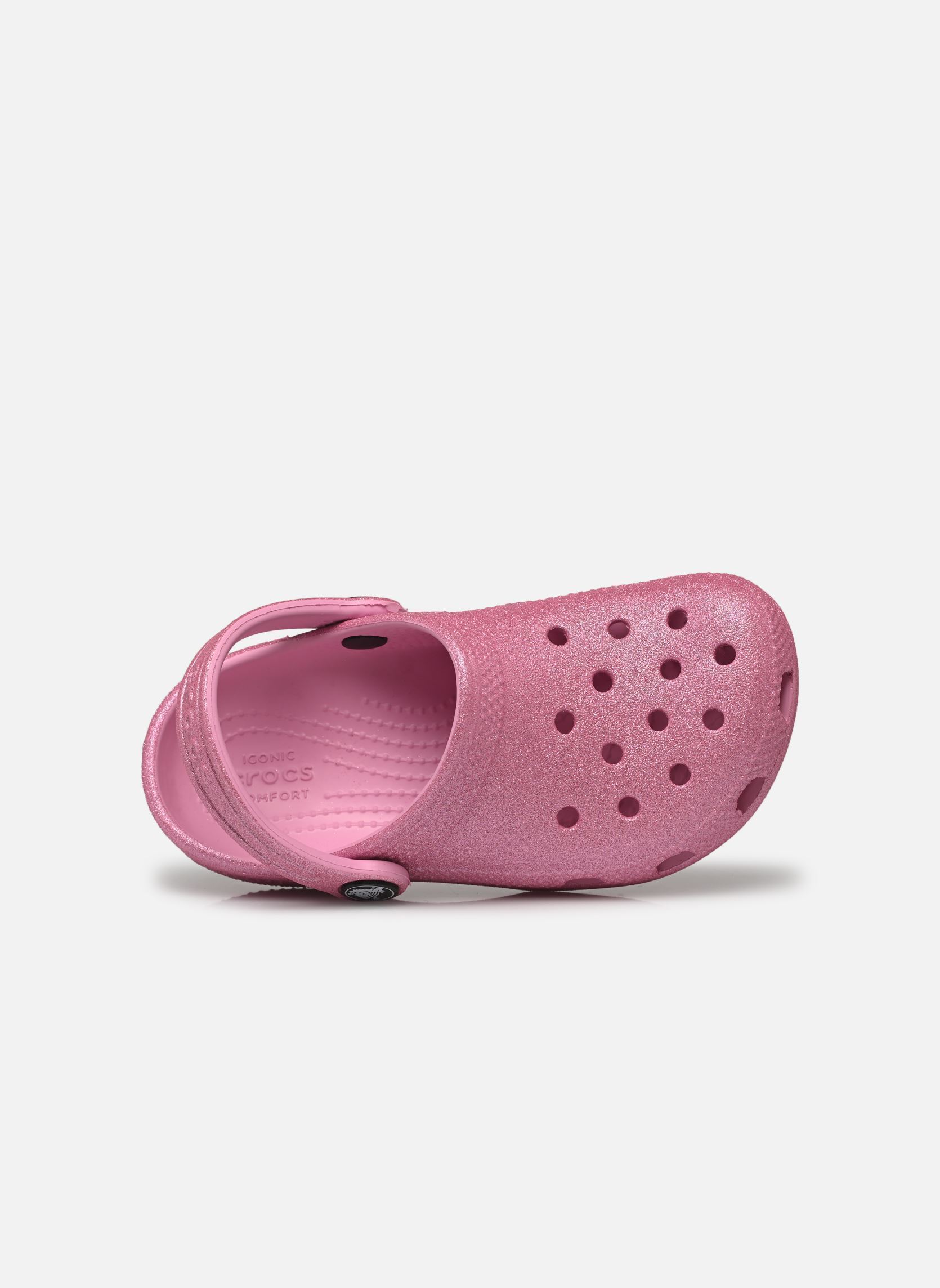 Mules et sabots Classic Glitter Clog K rose Crocs Mules et sabots Classic Glitter Clog K rose Pink Tweed Glitter