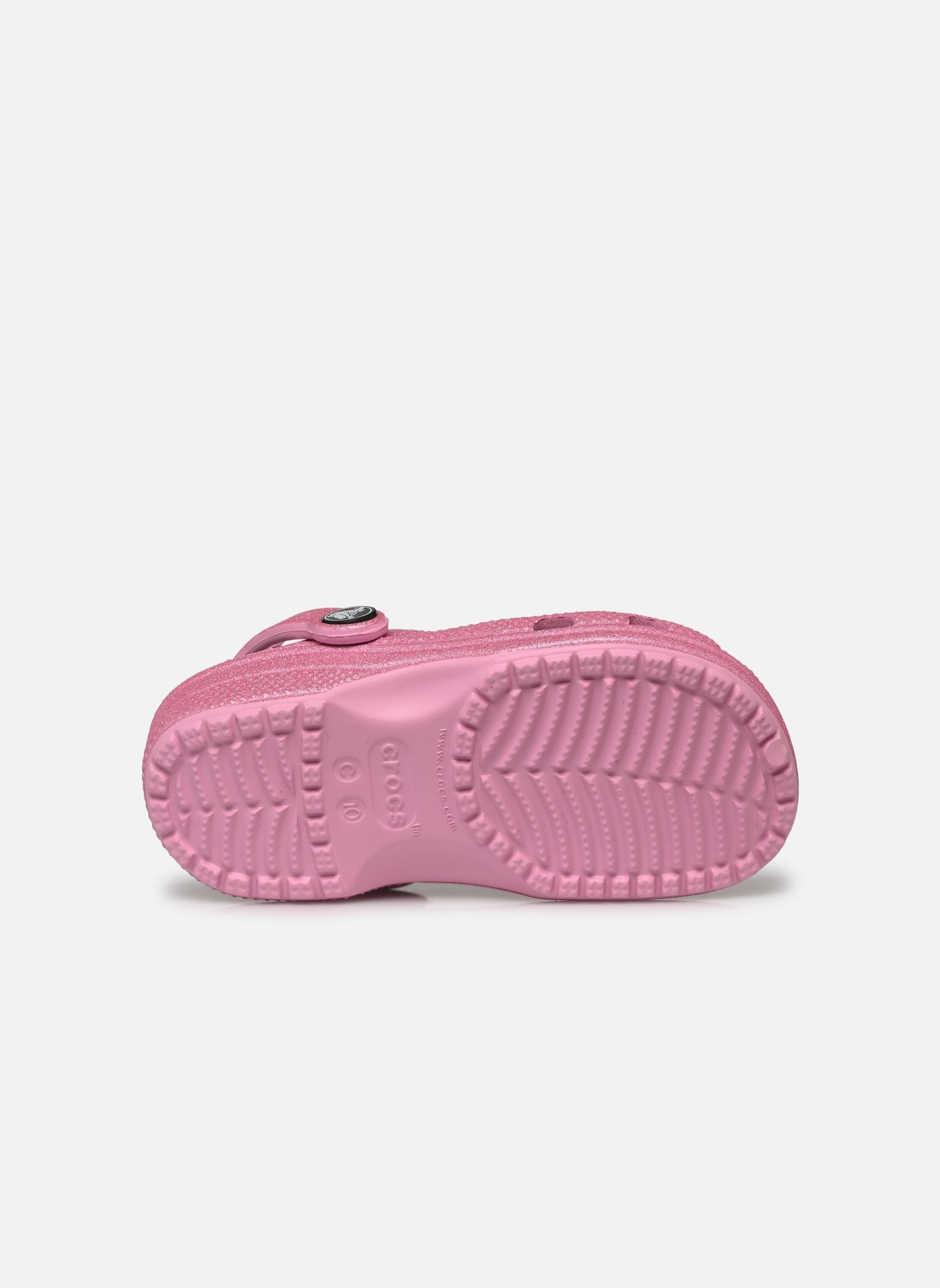 Mules et sabots Classic Glitter Clog K rose Crocs Mules et sabots Classic Glitter Clog K rose Pink Tweed Glitter