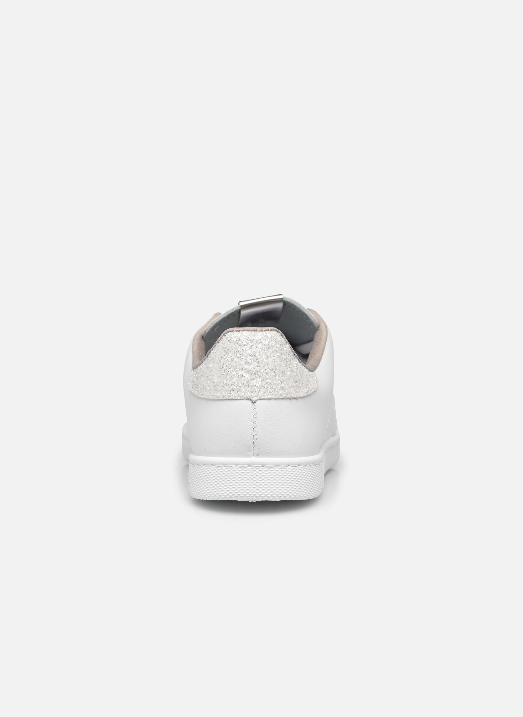 Zapatillas bajas TENIS PIEL GLITTER mujer blanco Victoria Zapatillas bajas TENIS PIEL GLITTER mujer blanco Blanco