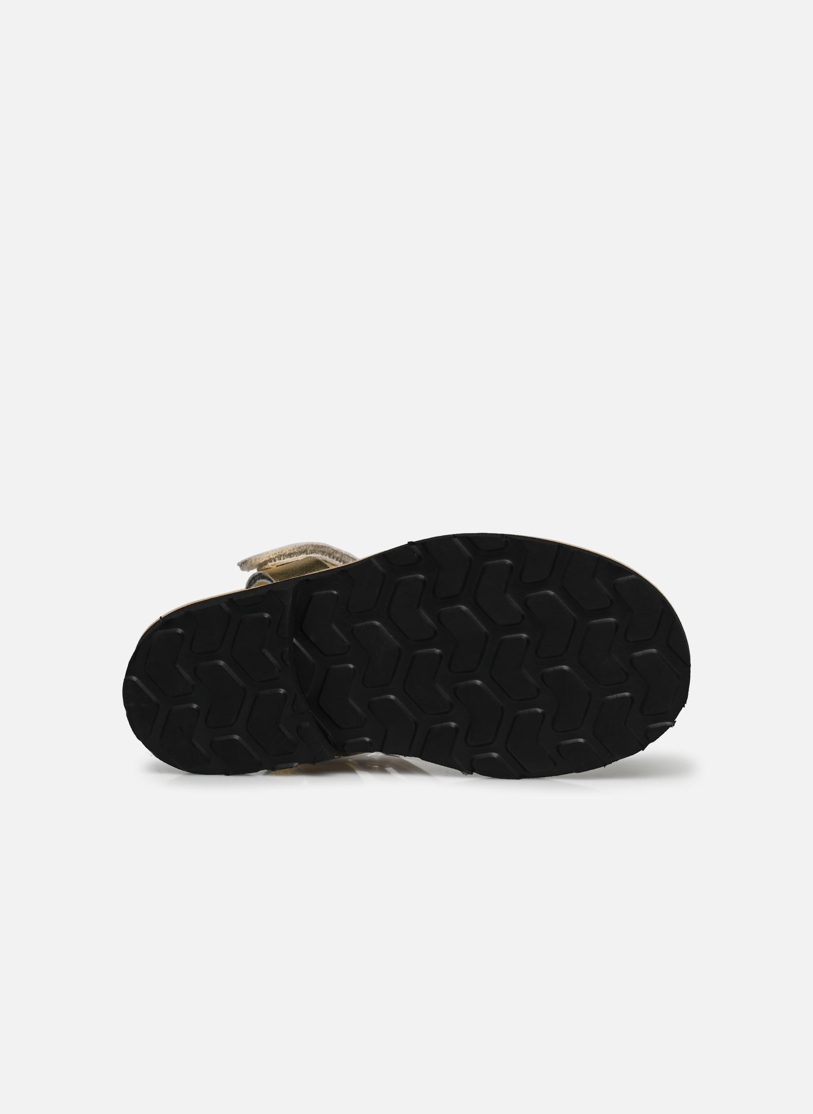 Sandalias Avarca Velcro niña oro y bronce Minorquines Sandalias Avarca Velcro niña oro y bronce ORO
