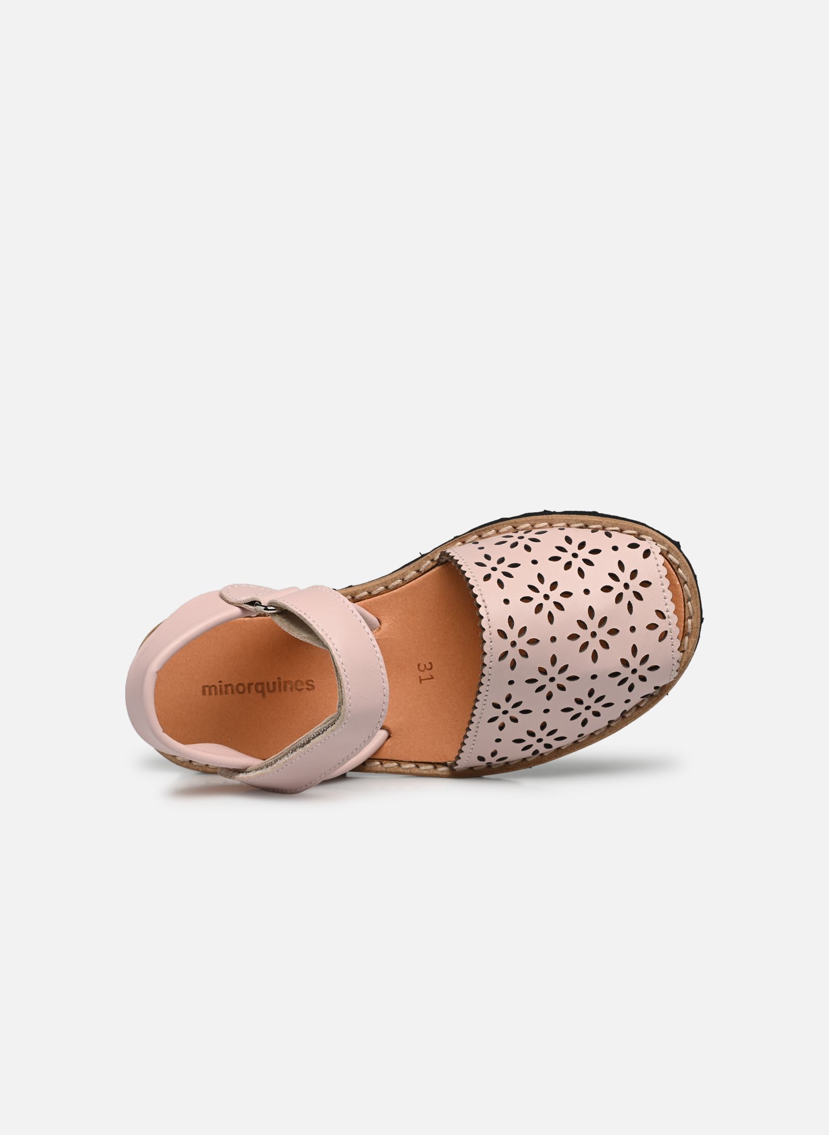 Sandalen Avarca Velcro mädchen rosa Minorquines Sandalen Avarca Velcro mädchen rosa PINK