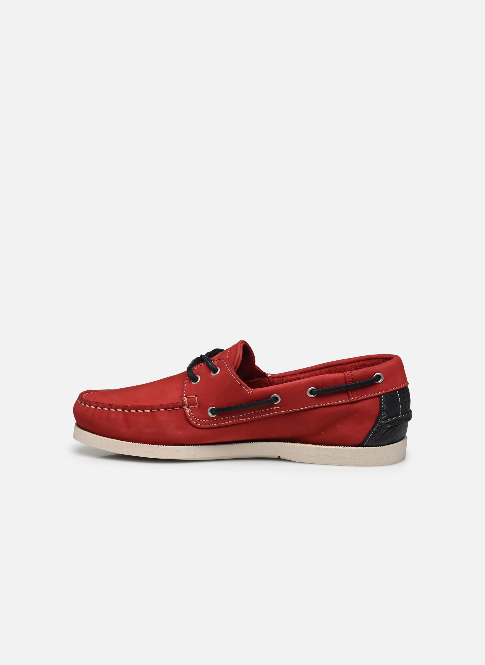 Bootschoenen PHENIS heren rood TBS Bootschoenen PHENIS heren rood PIMENT + NAVY